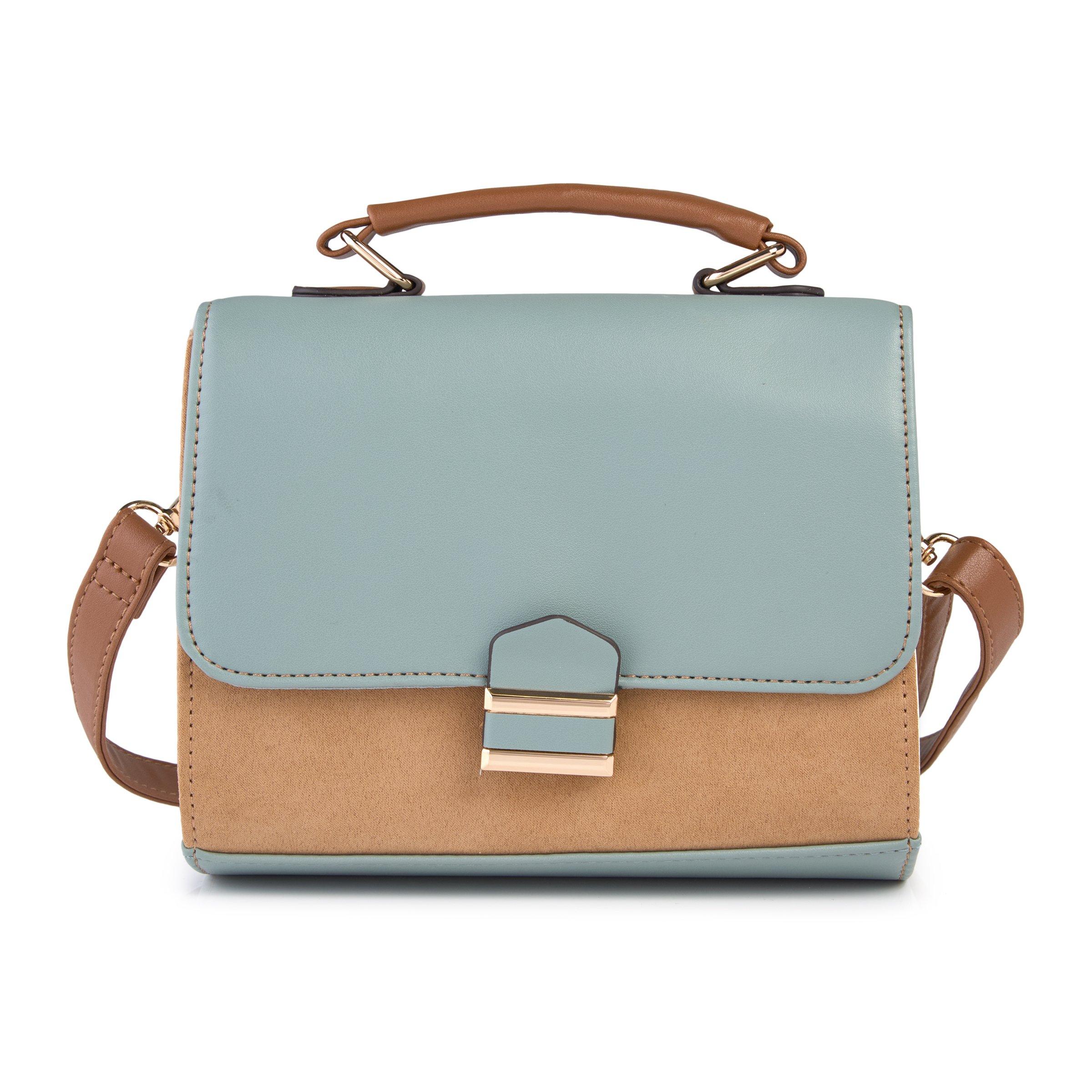 small brown leather shoulder bag