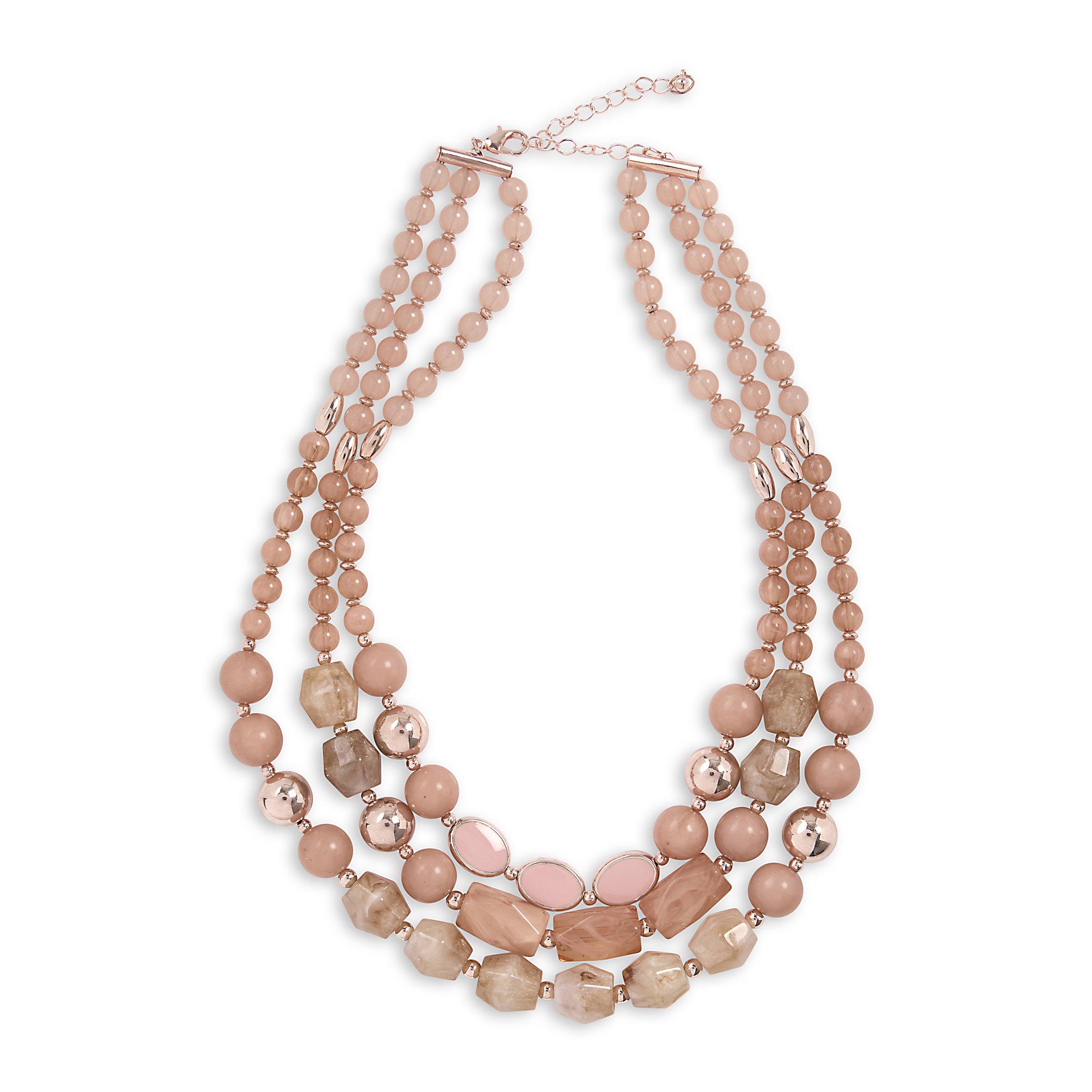 Buy Truworths Pink Strand Necklace Online | Truworths