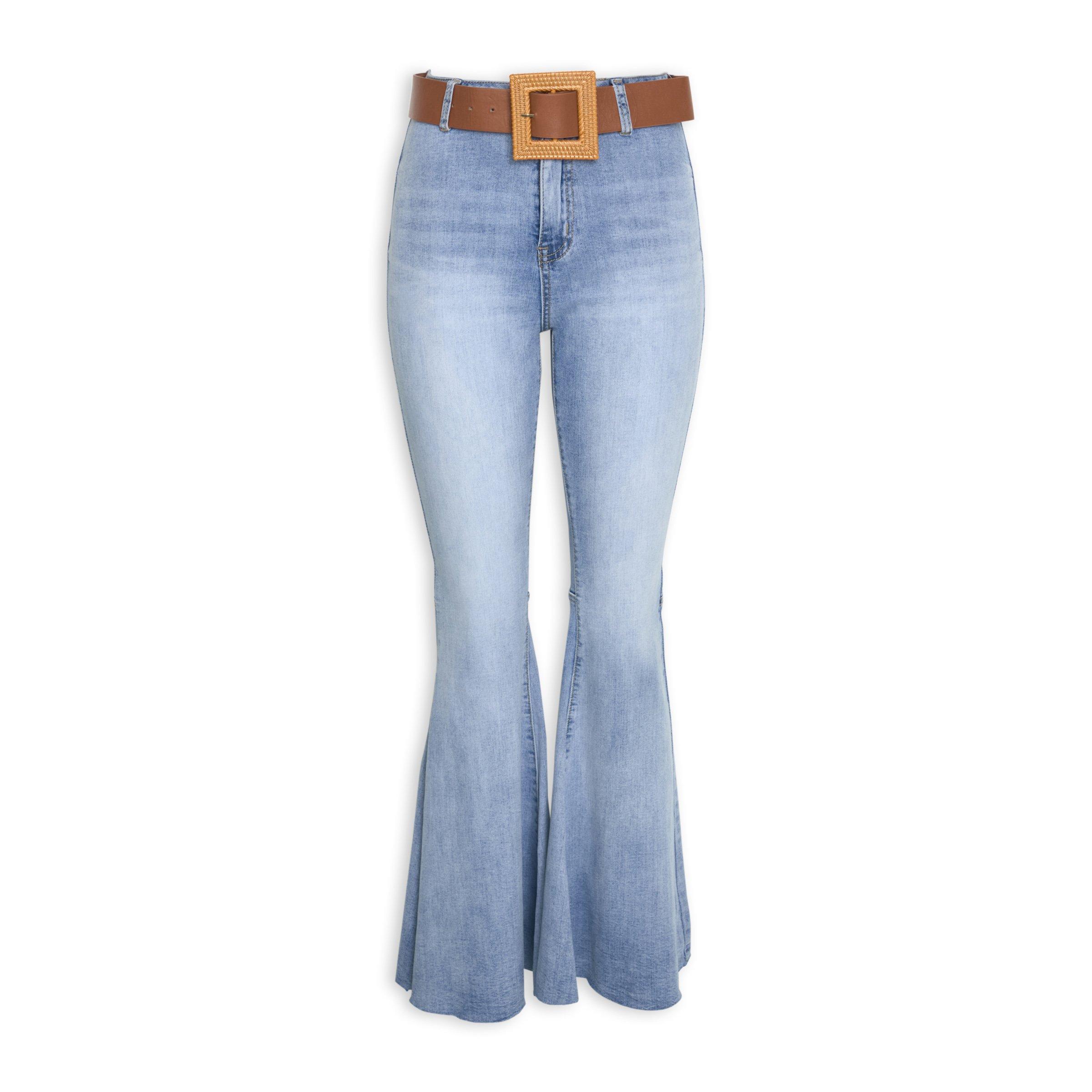 Buy Ginger Mary Light Wash Bootleg Jeans Online | Truworths