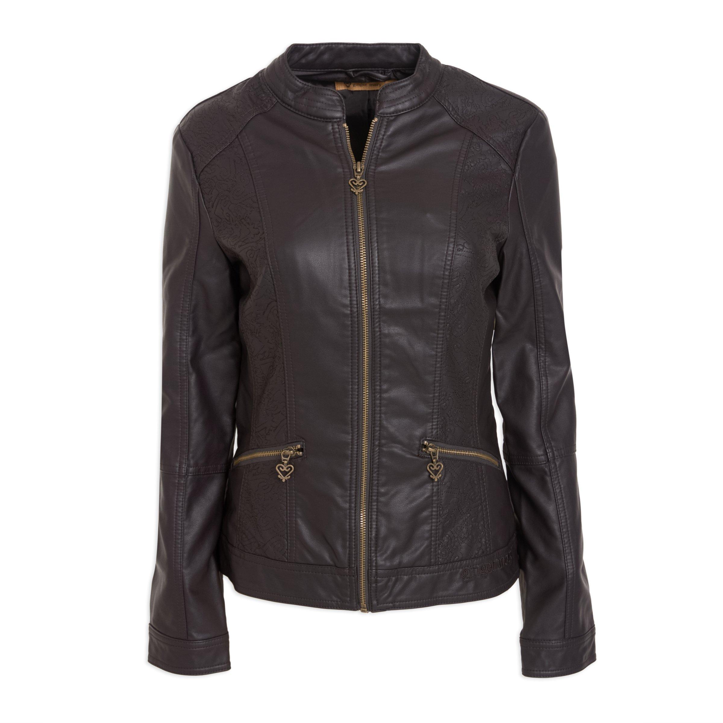 Buy Ginger Mary Chocolate Biker Jacket Online Truworths