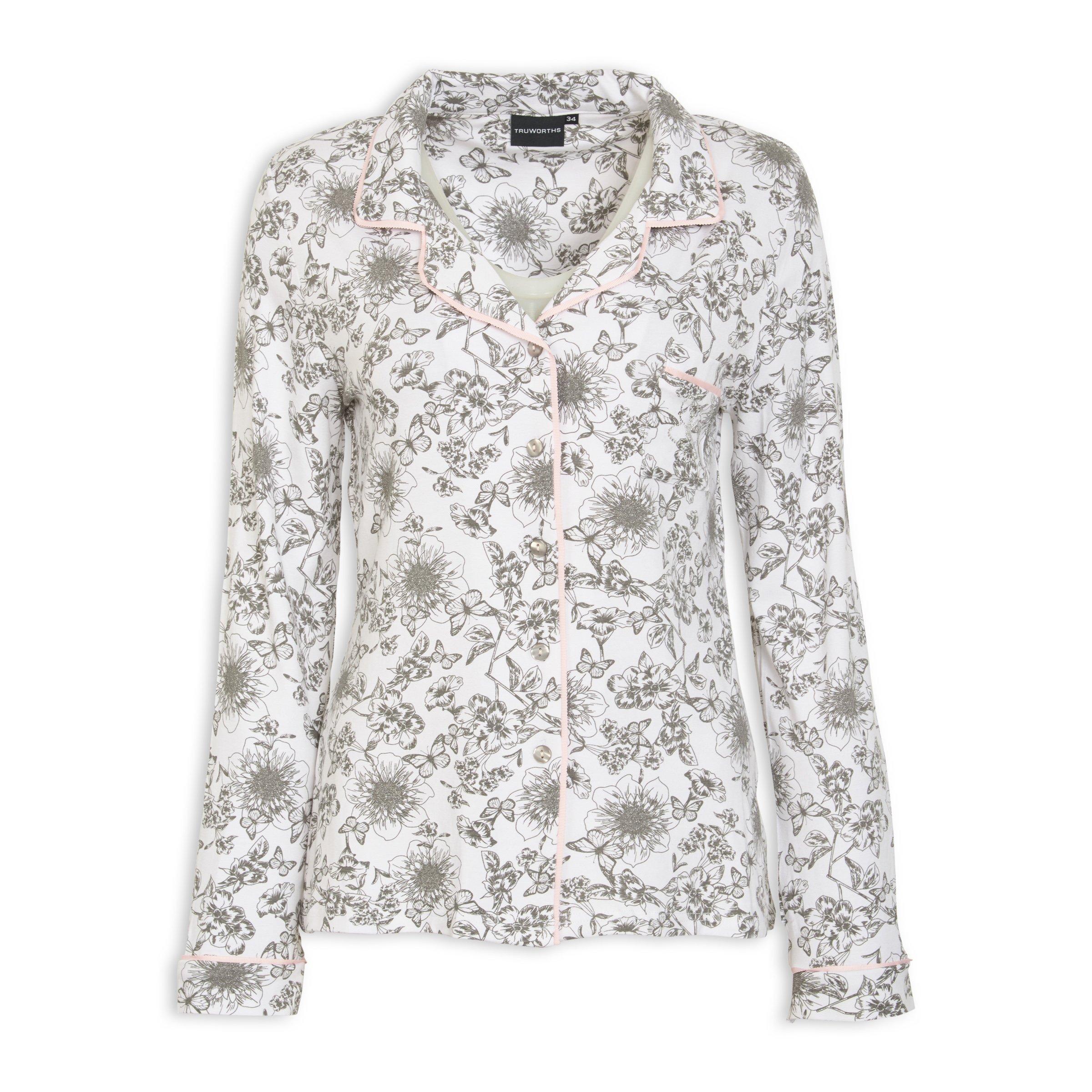 Buy Truworths Lingerie Floral PJ Top Online | Truworths