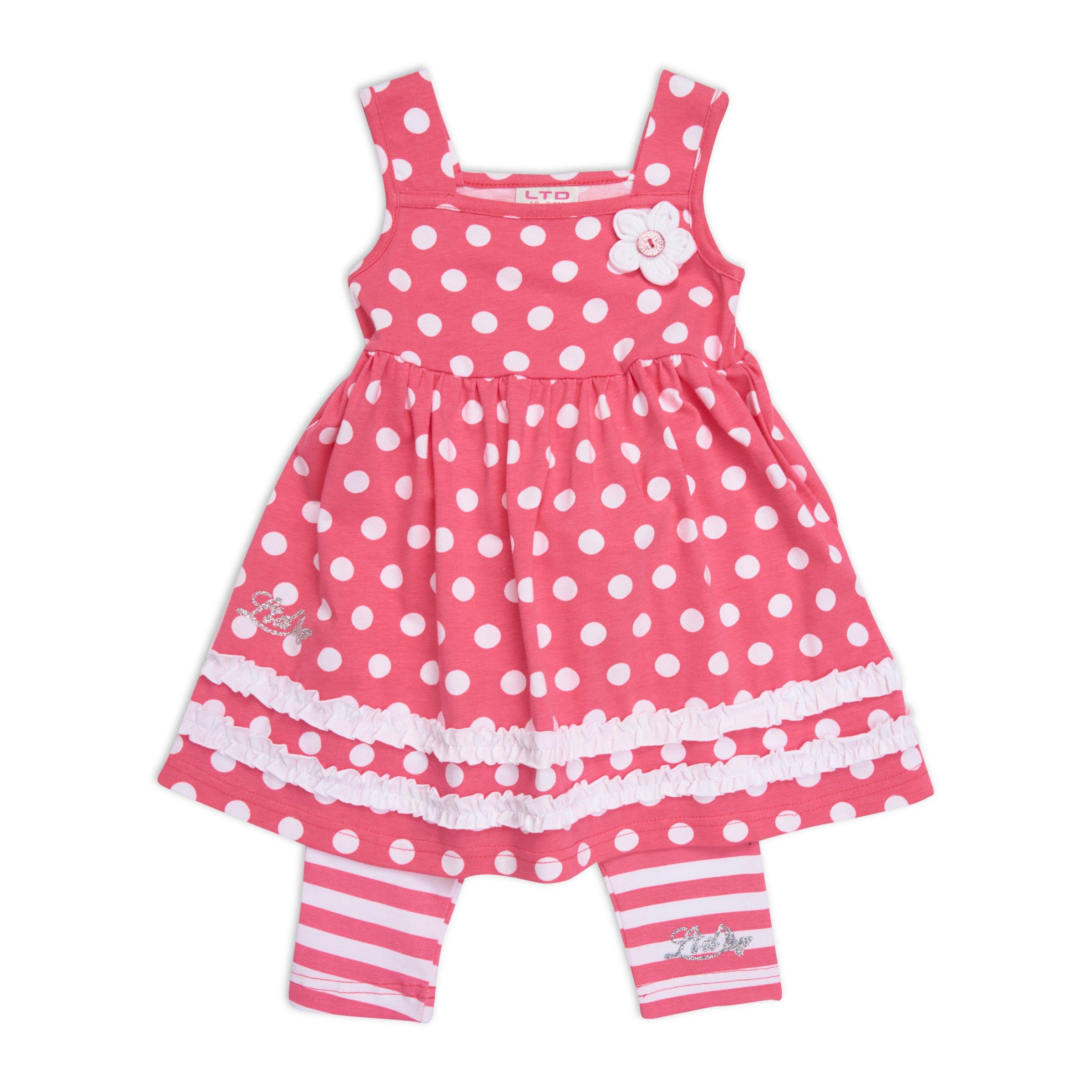 Buy LTD Kids Baby Girl Spot Dress Set Online Truworths