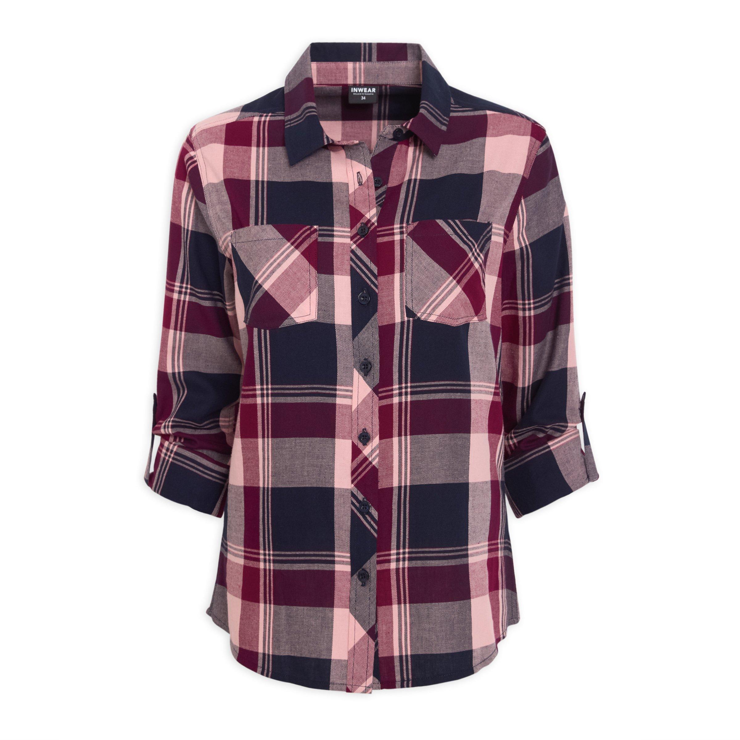 Buy Inwear Pink Check Shirt Online | Truworths
