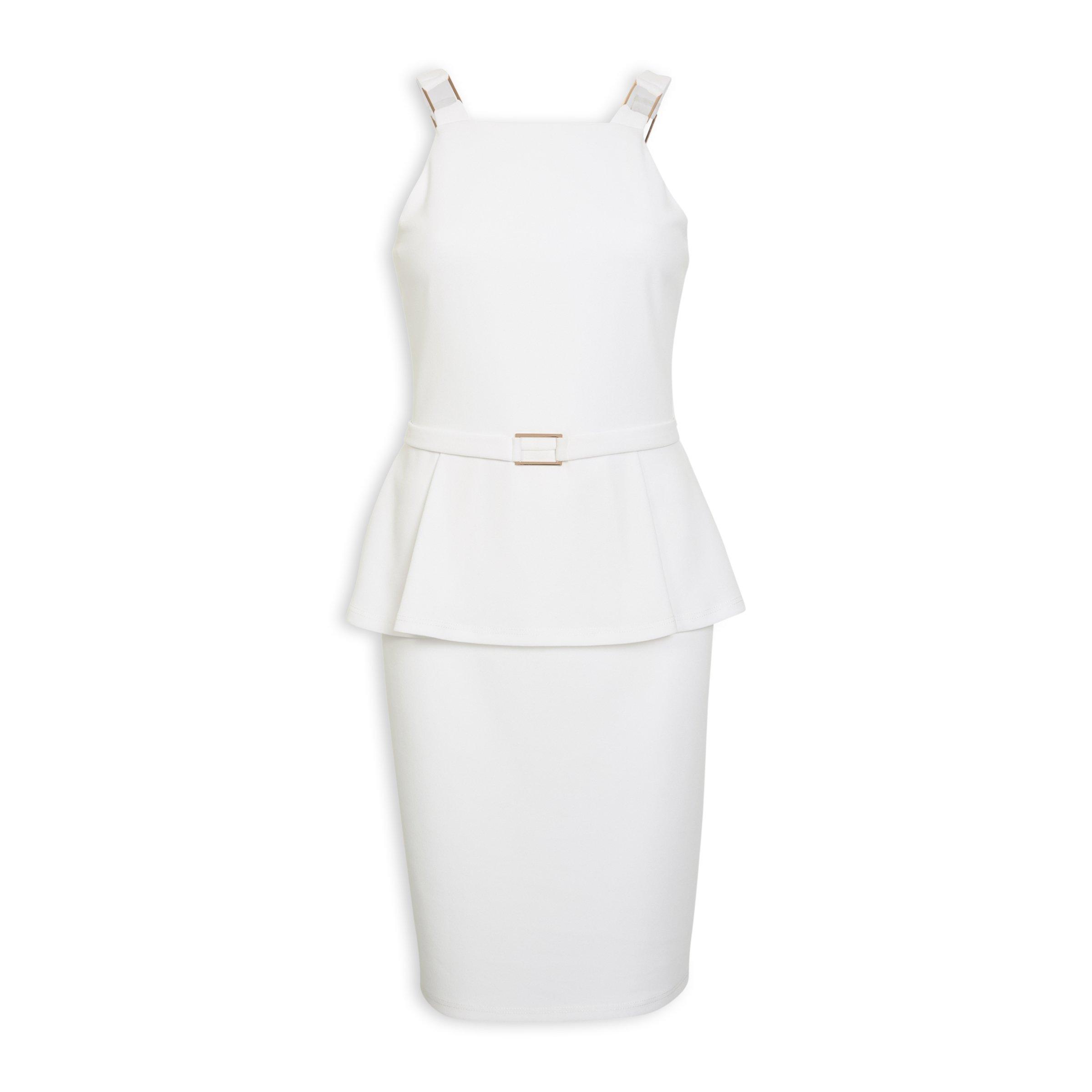 Buy Inwear White Crepe Bodycon Dress Online Truworths | Free Hot Nude ...