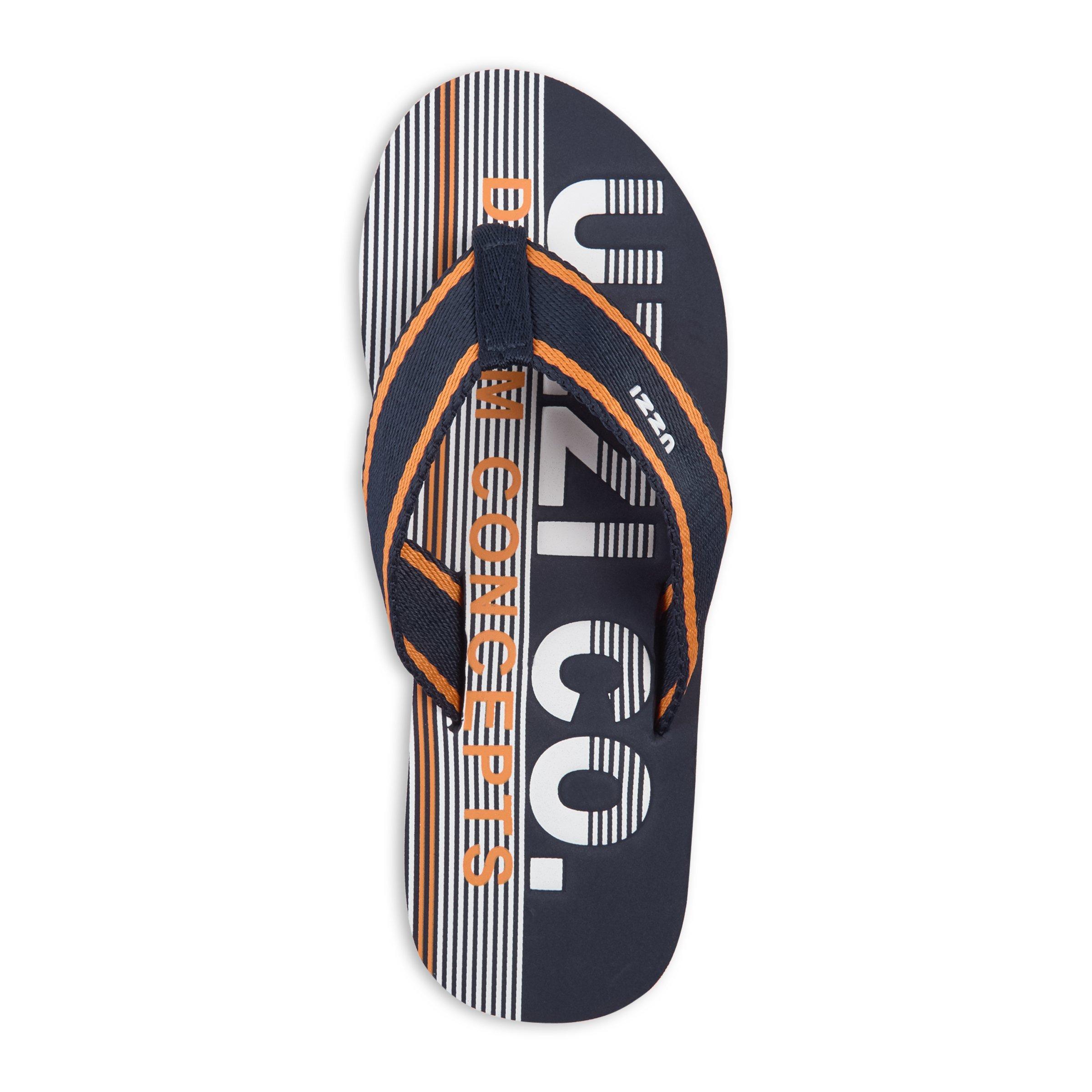 Buy UZZI Grey Branded Flip Flop Online | Truworths