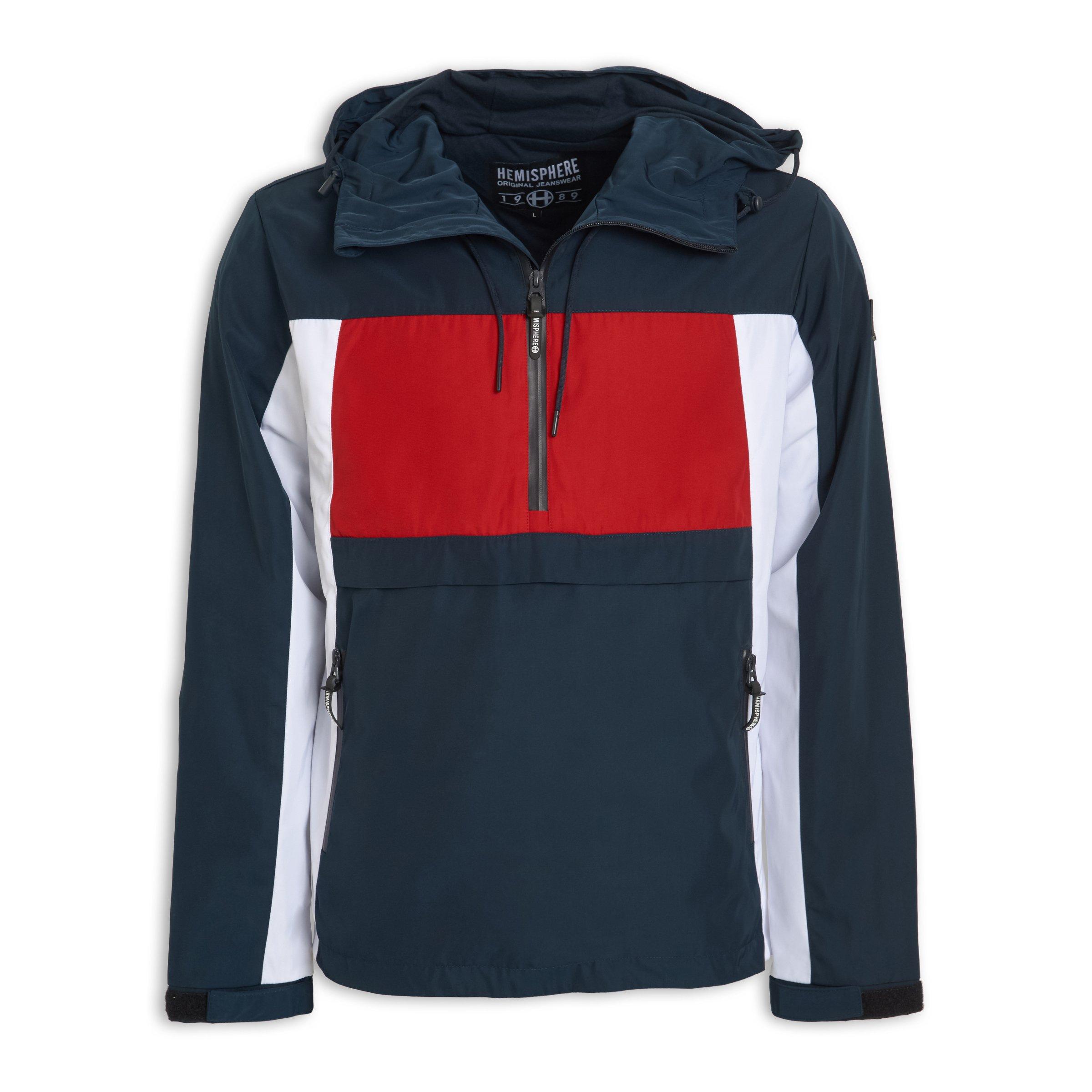 Buy Hemisphere Navy Cagoule Jacket Online Truworths