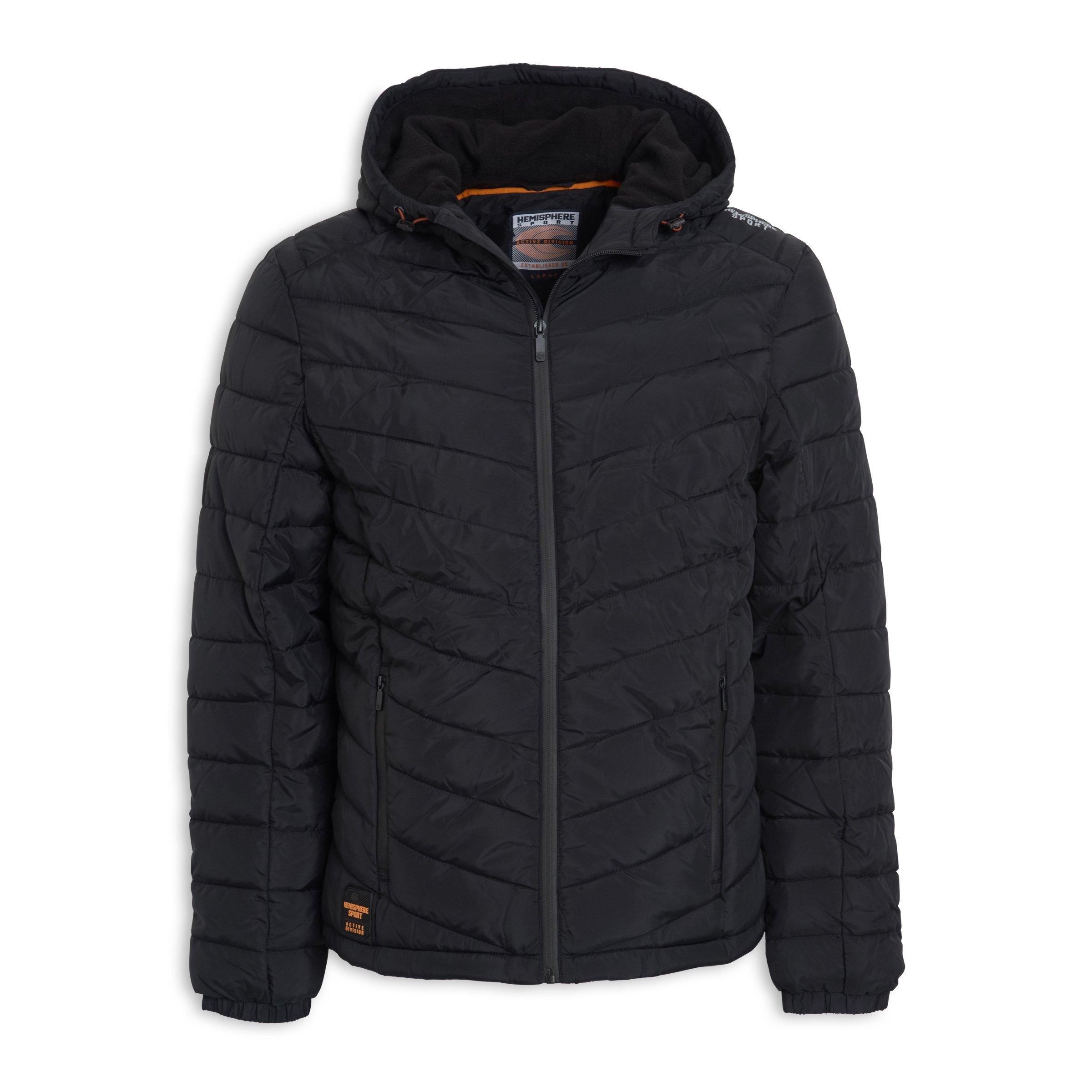 Buy Hemisphere Sport Black Puffer Jacket Online Truworths