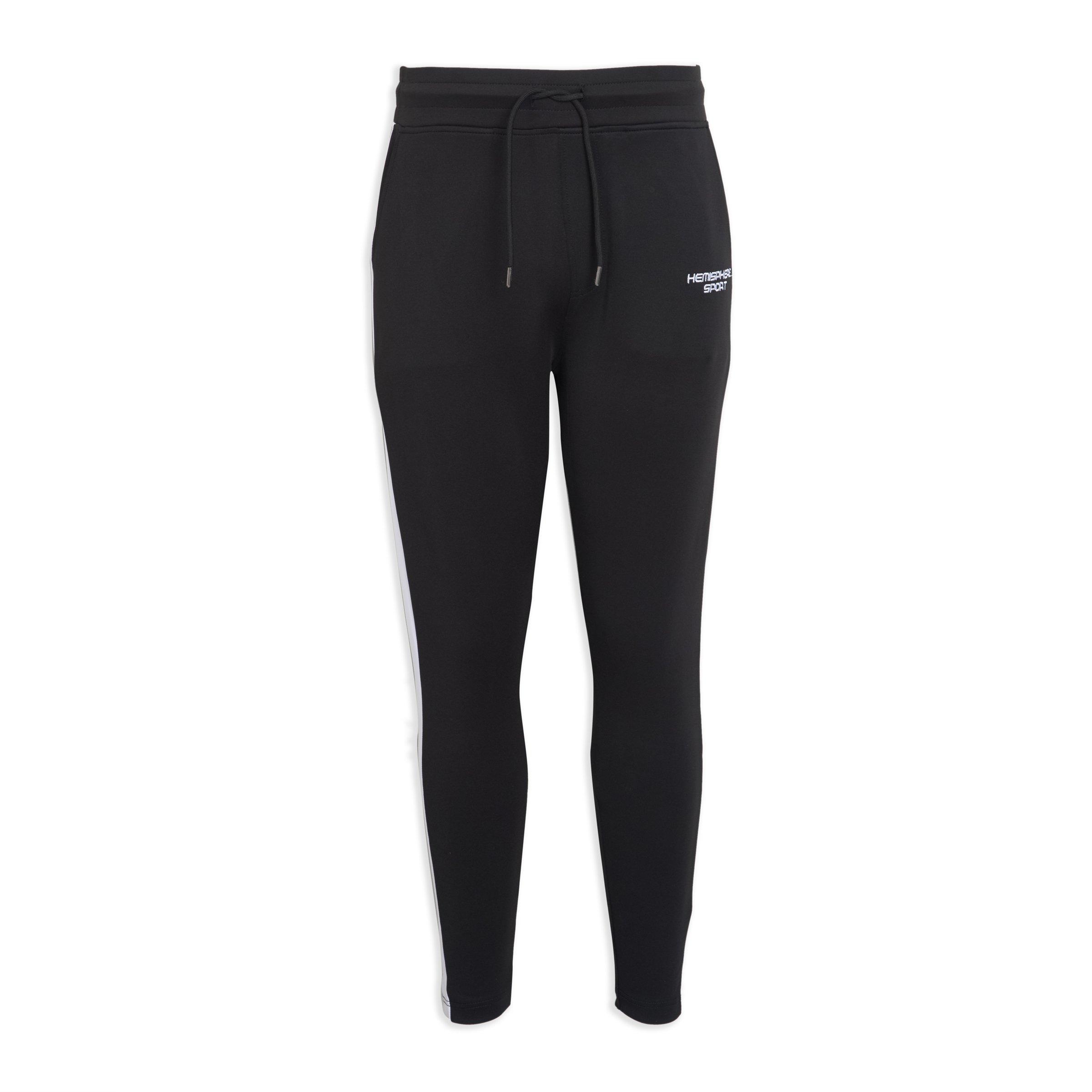 Buy Hemisphere Sport Black Branded Jogger Online Truworths