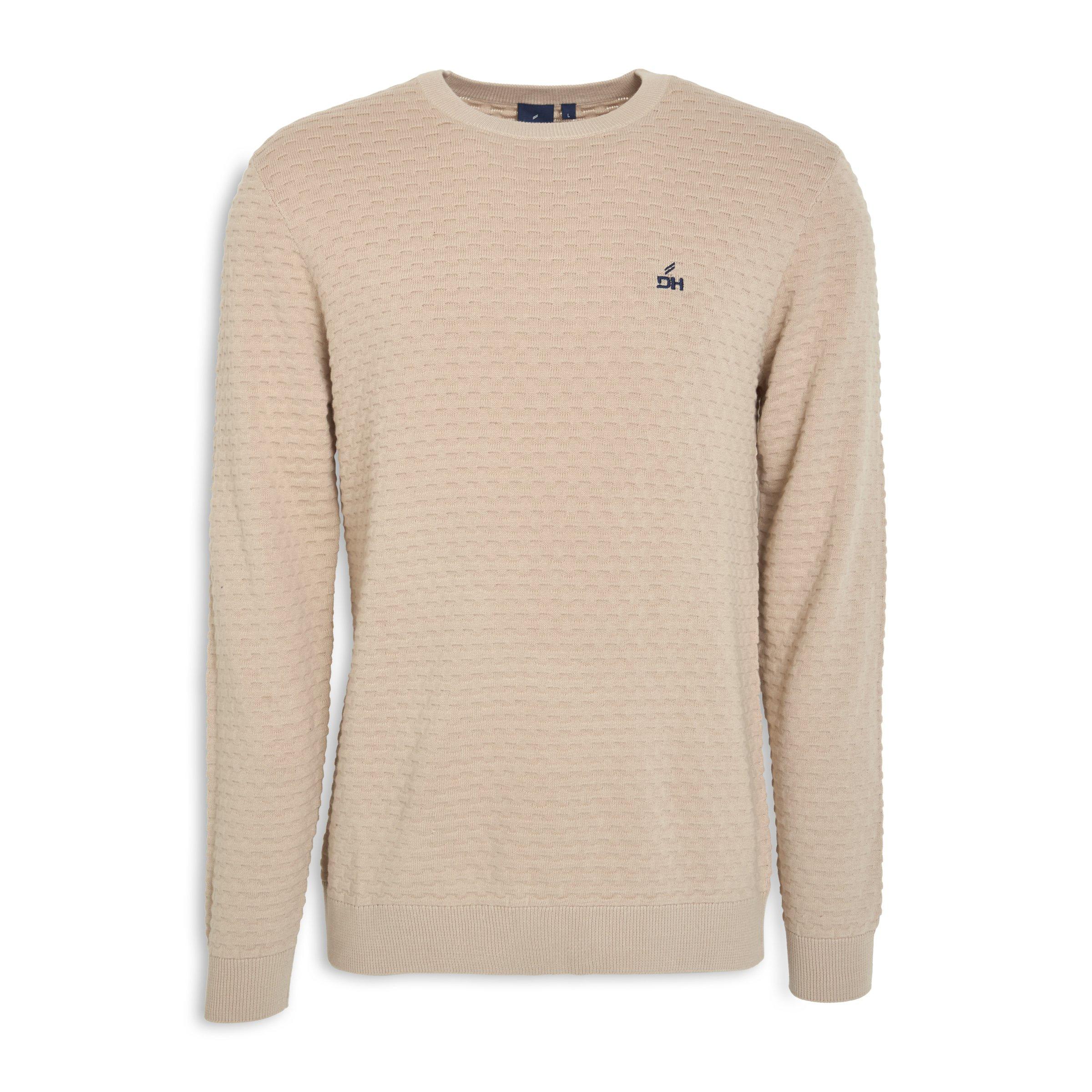 Buy Daniel Hechter Stone Textured Sweater Online | Truworths