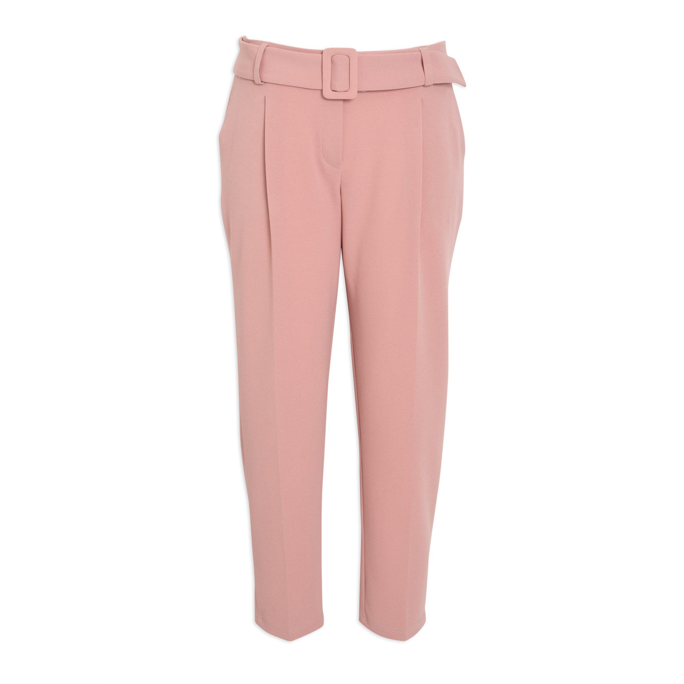 Buy Truworths Dusty Pink Tapered Pant Online | Truworths