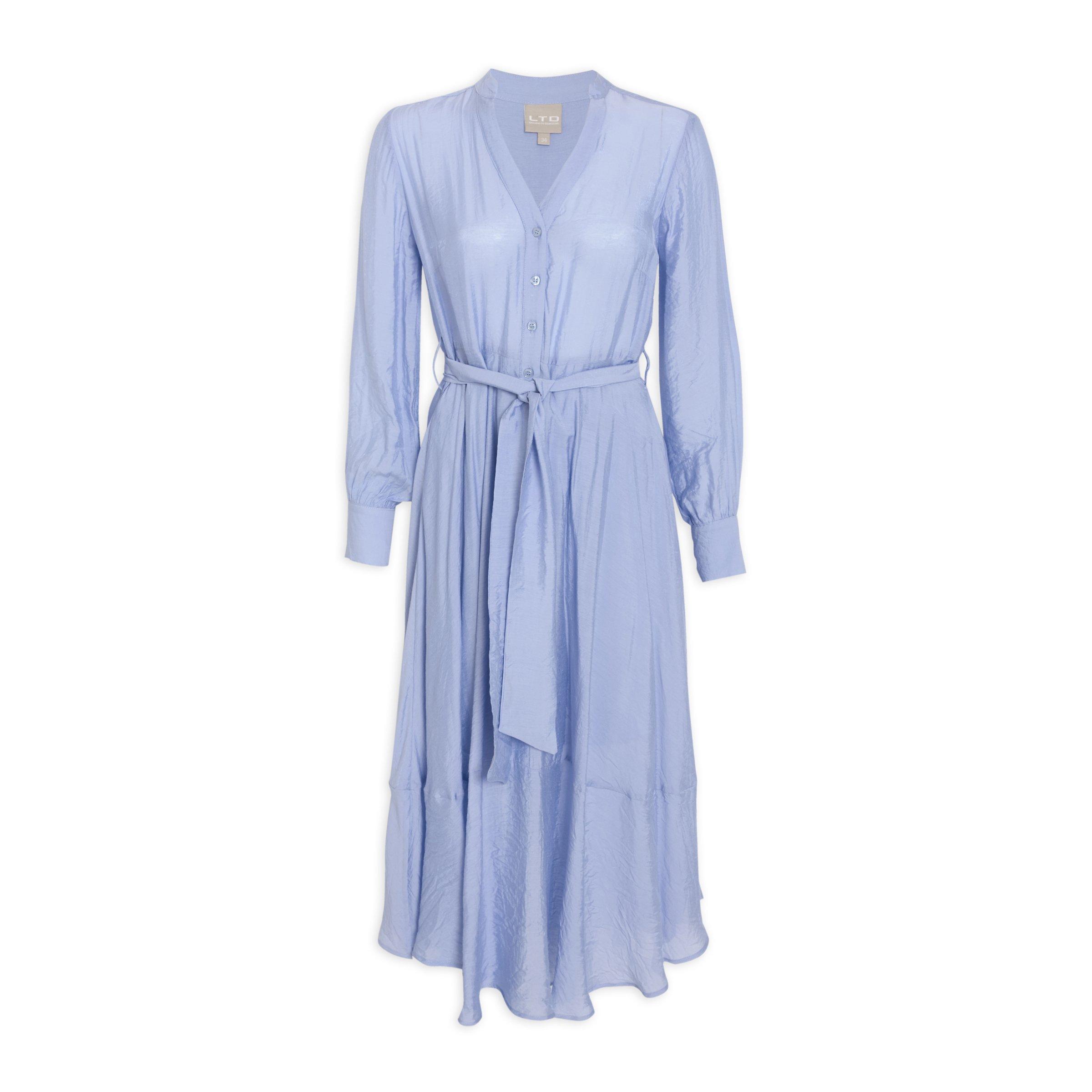 Buy LTD Woman Sky Blue Shirt Dress Online | Truworths