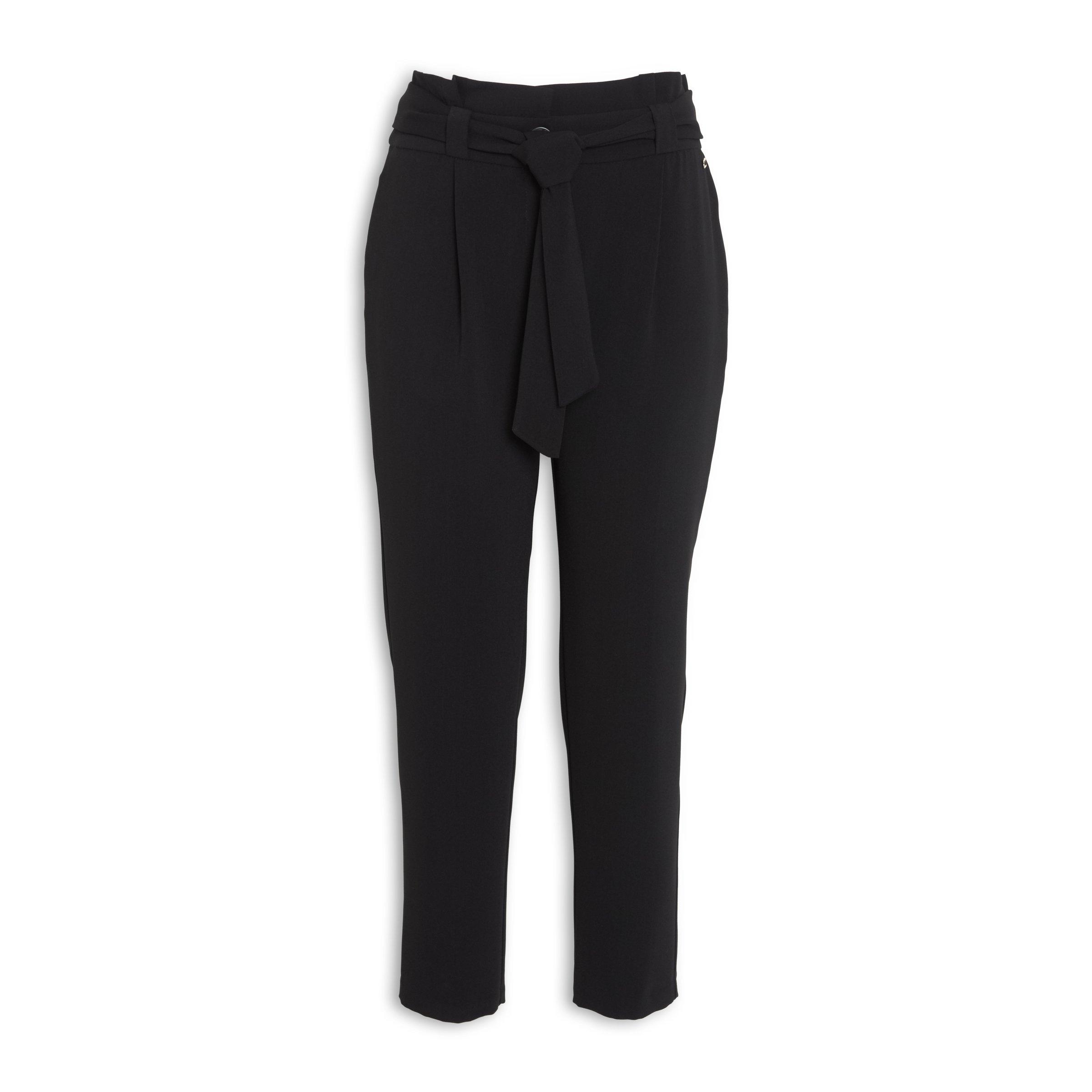 black formal pants h&m