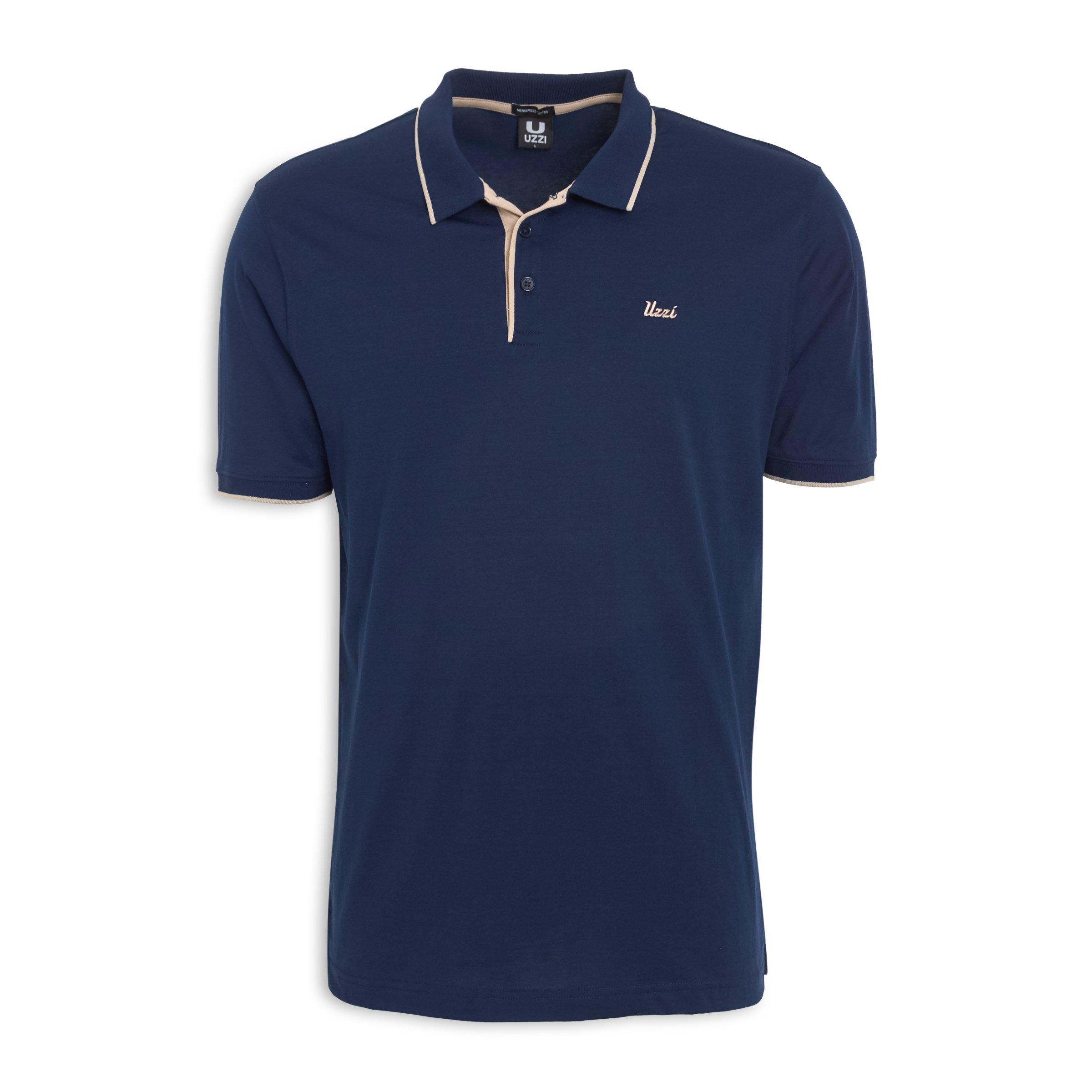 Buy UZZI Navy Golf Shirt Online | Truworths