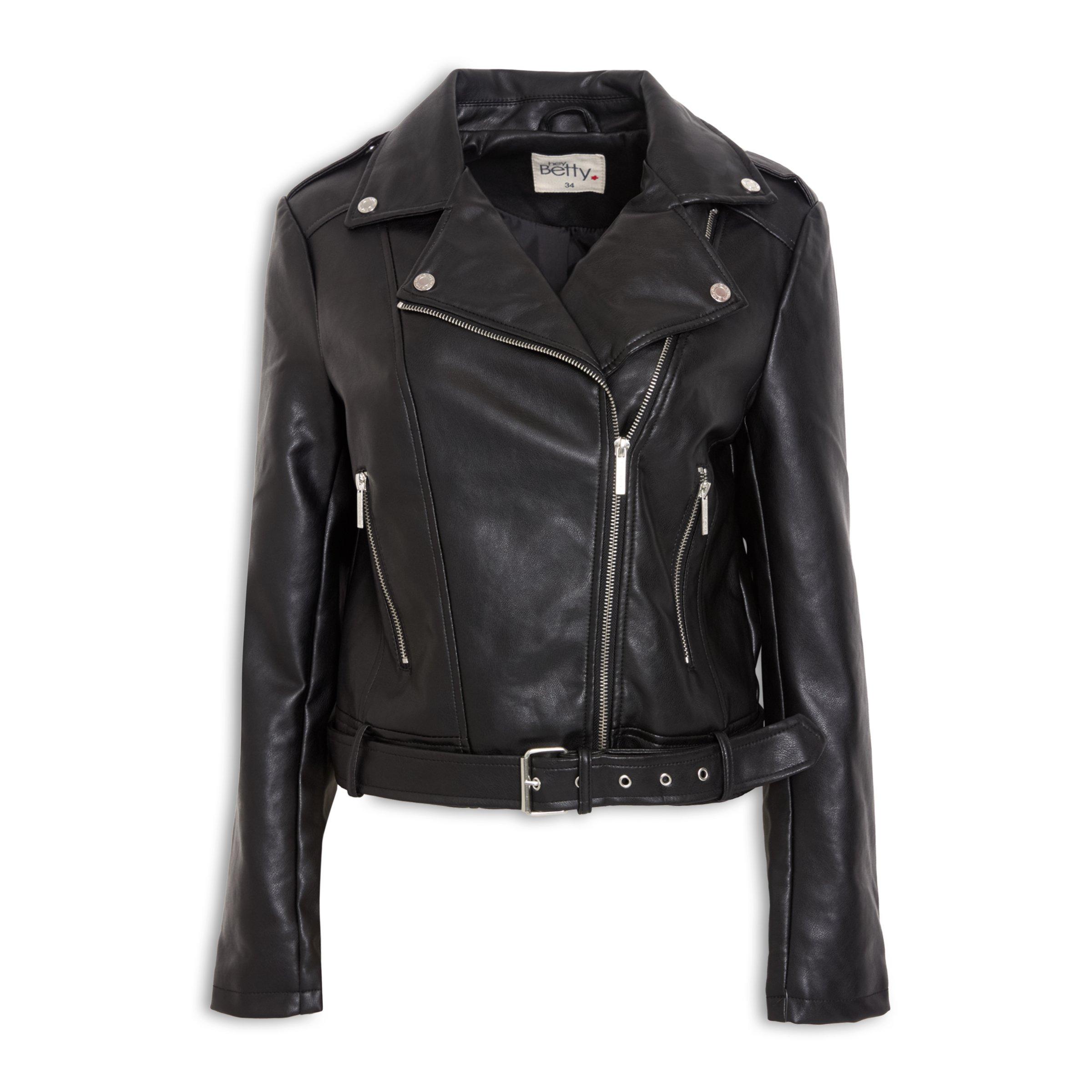Ladies Leather Biker Jacket A Timeless Classic with Endless Style