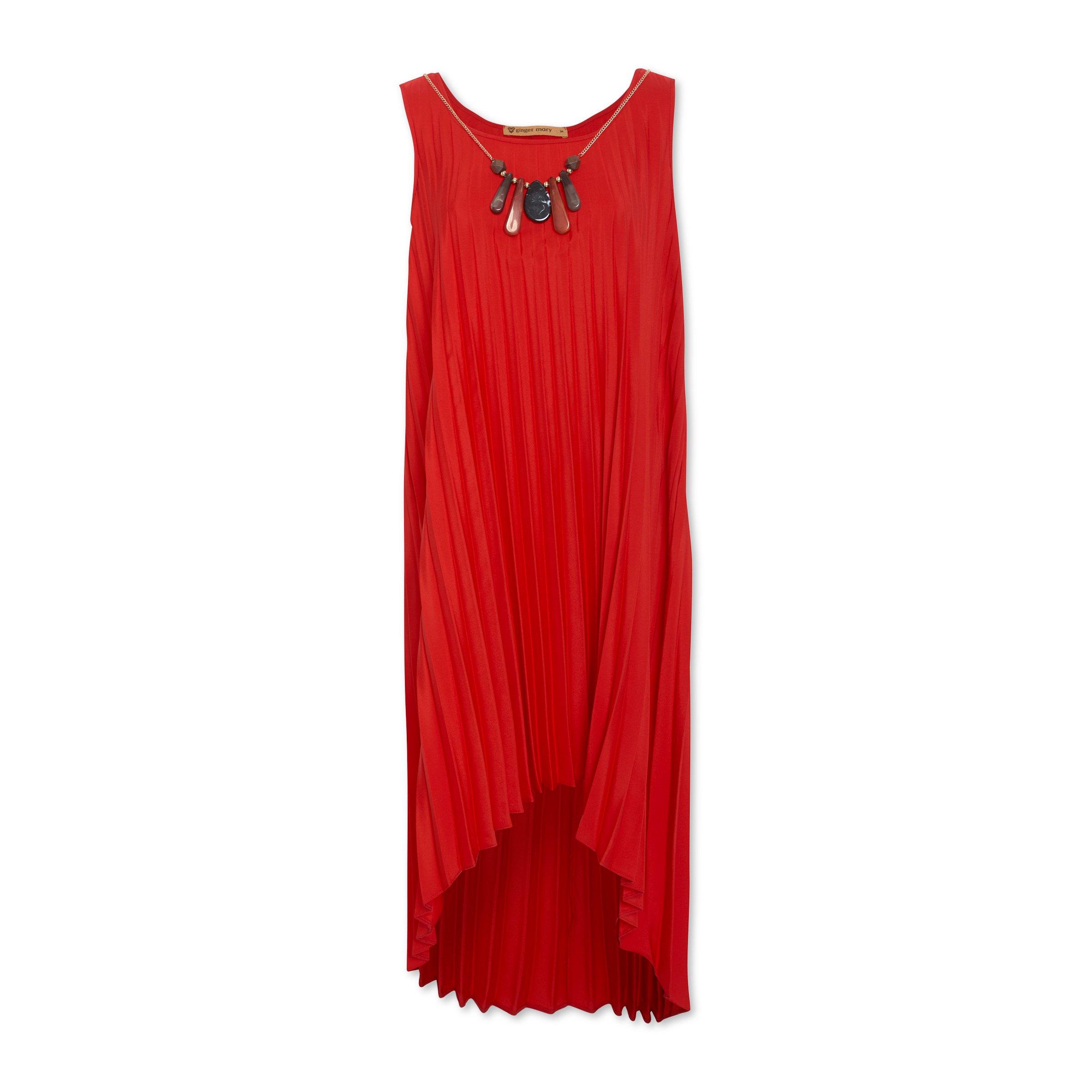 Buy Ginger Mary Red Pleated Dress Online Truworths 