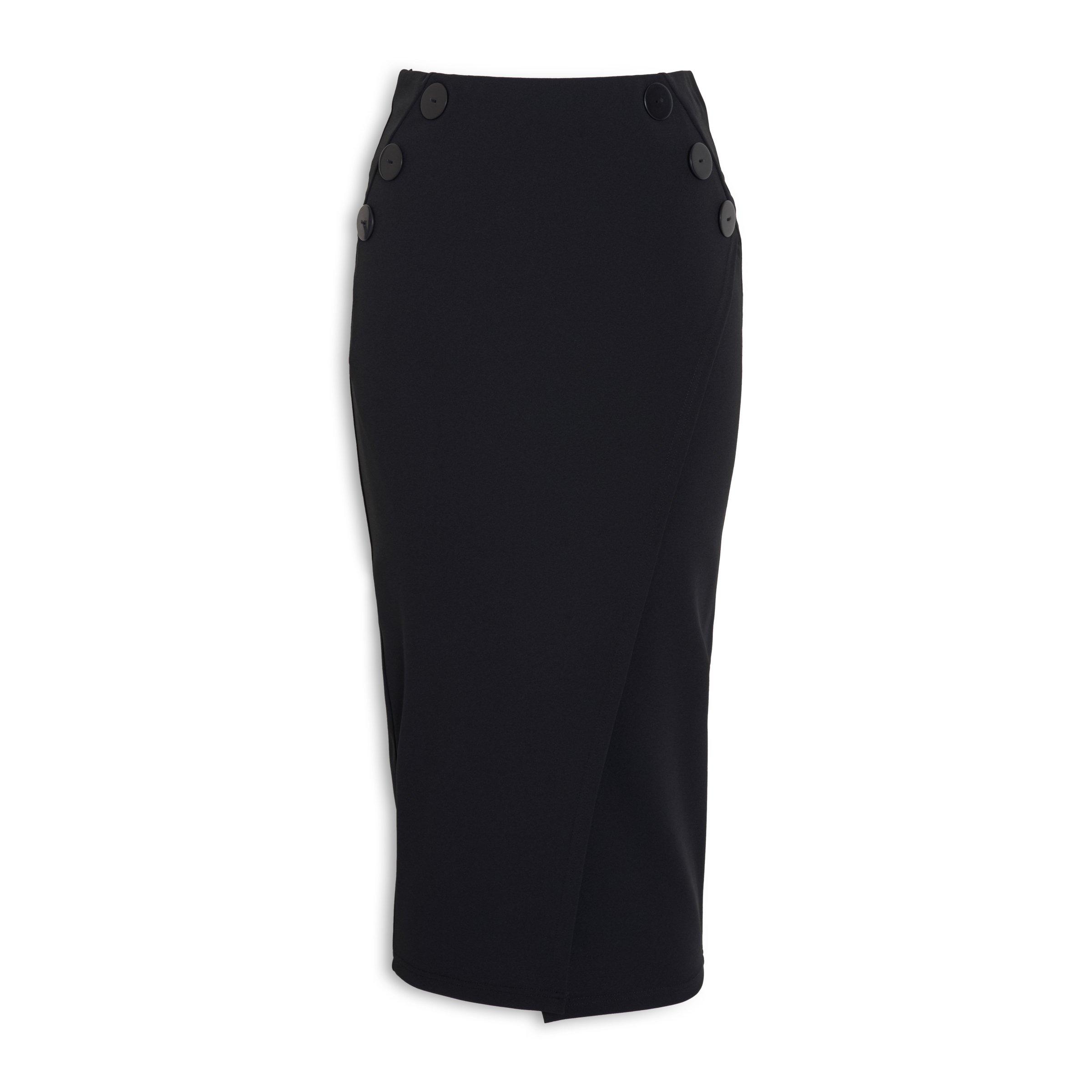 Buy Truworths Black Bodycon Skirt Online | Truworths