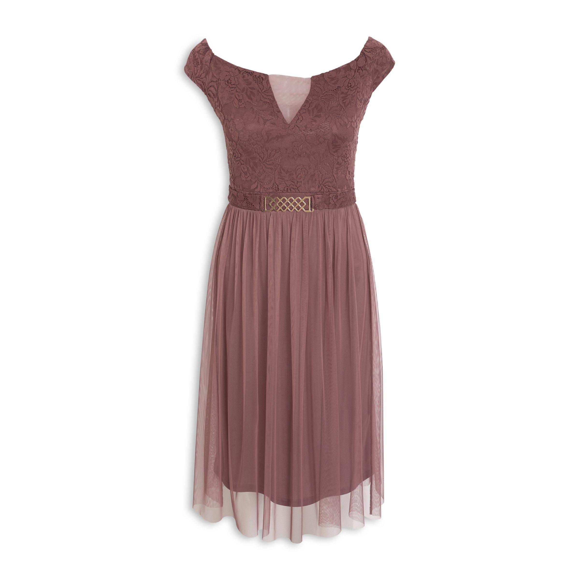 dusty pink dress at truworths