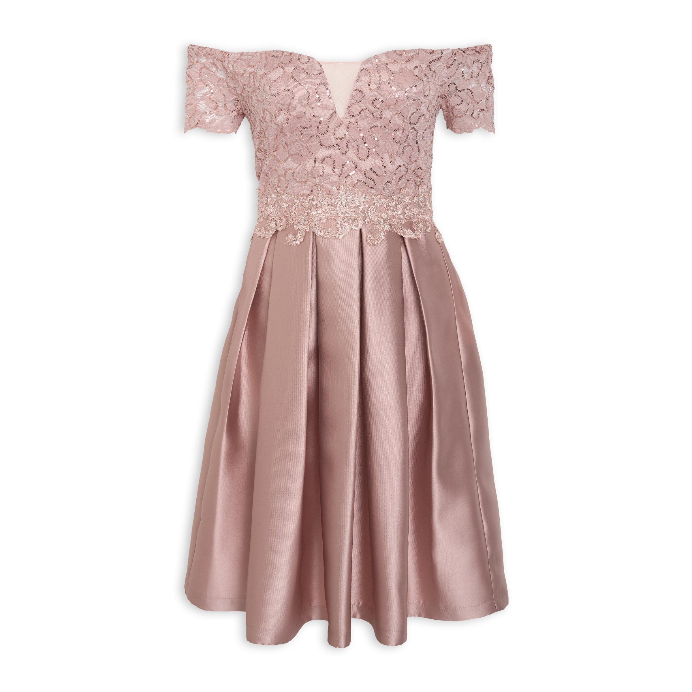 Buy Truworths Pink Lace Dress Online Truworths