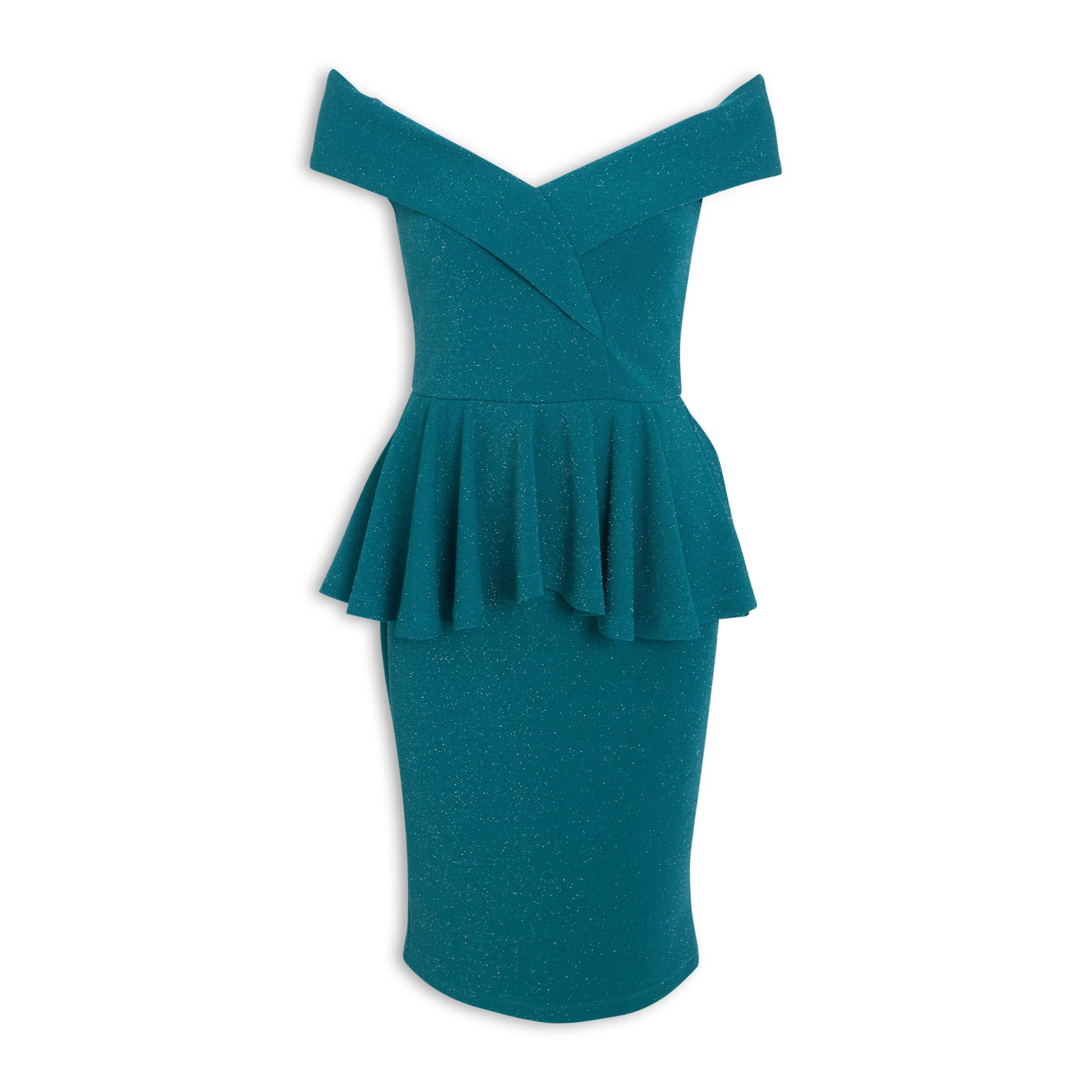 Buy Truworths Teal Crepe Bodycon Dress Online Truworths