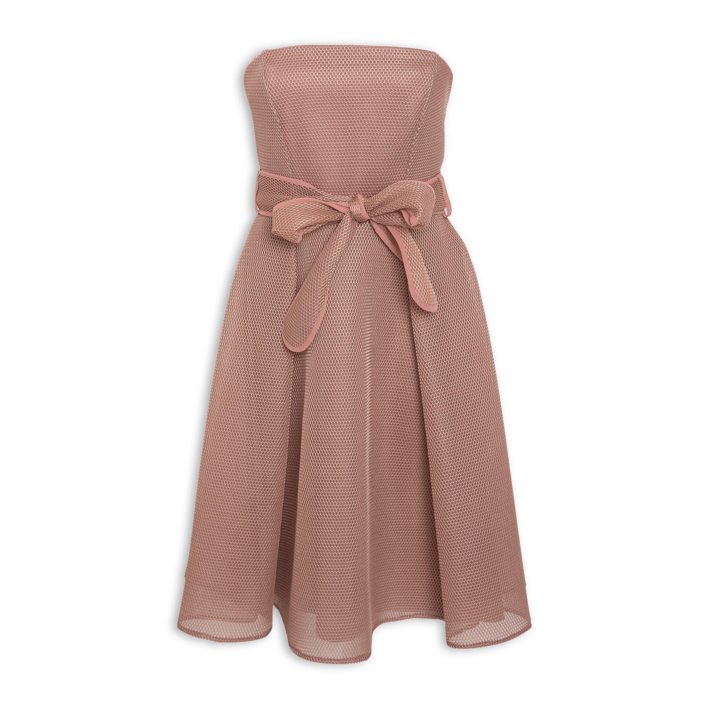 dusty pink dress at truworths