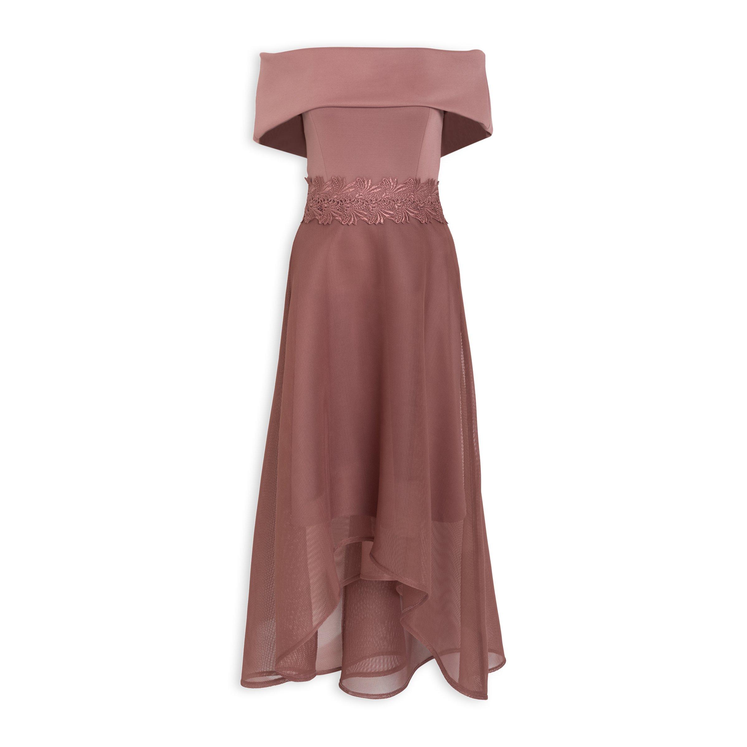 dusty pink dress at truworths