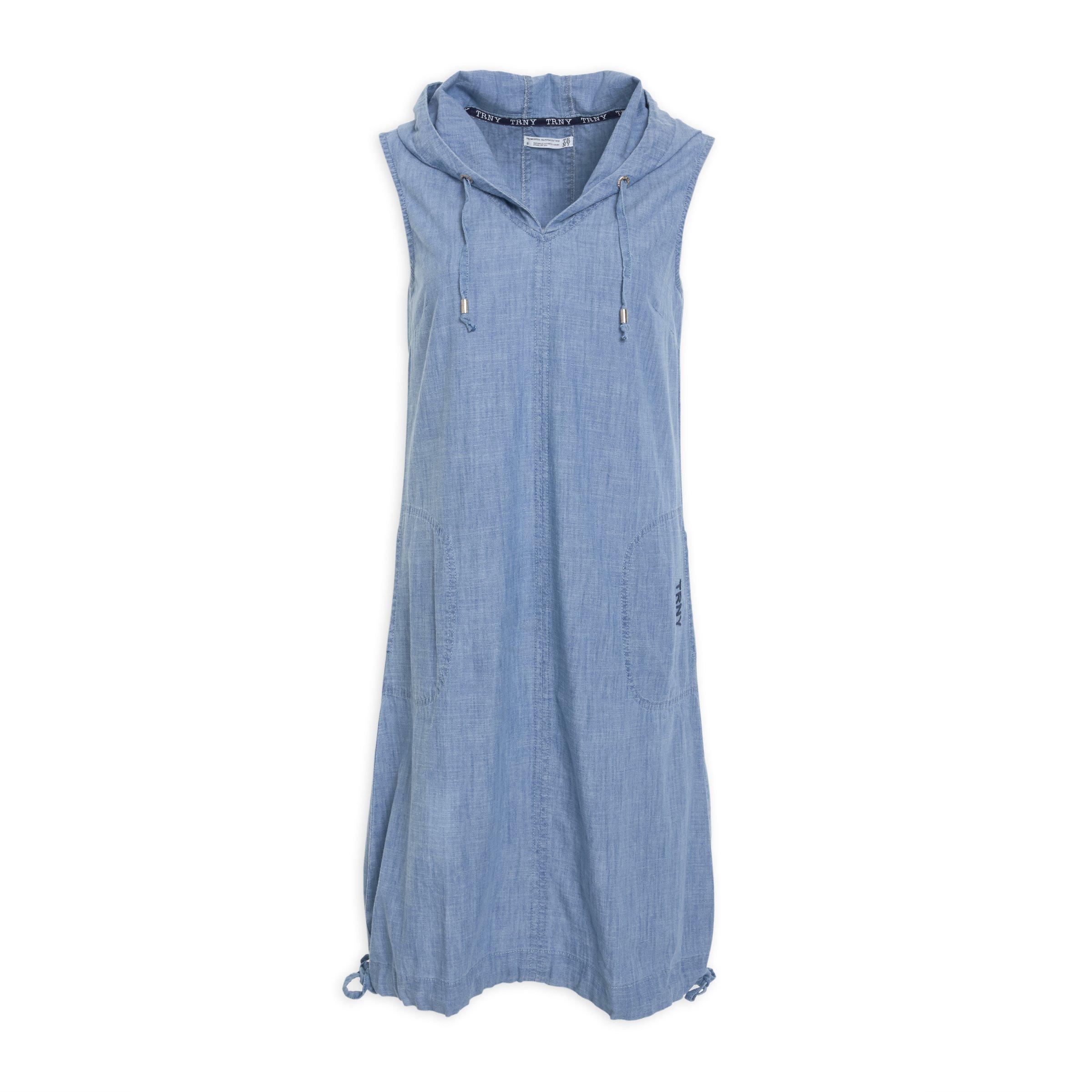 Buy TRS Denim Hooded Dress Online Truworths