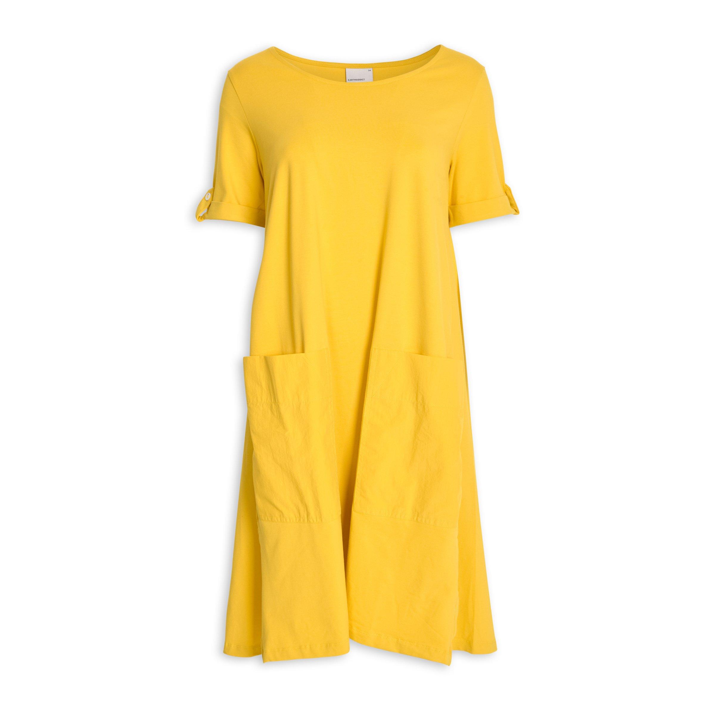 Buy Earthaddict Yellow A-Line Dress Online | Truworths