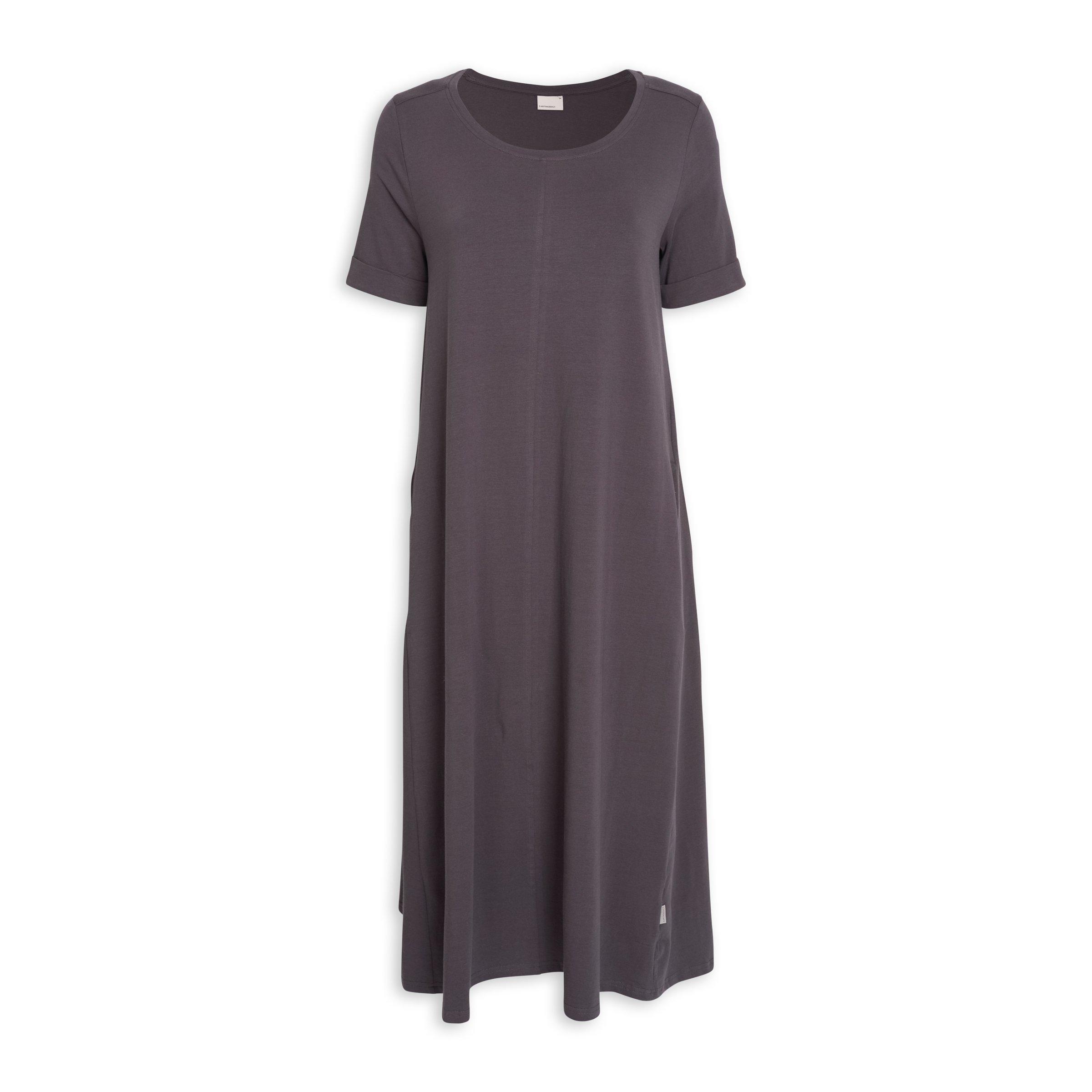 Buy Earthaddict Charcoal ALine Dress Online Truworths