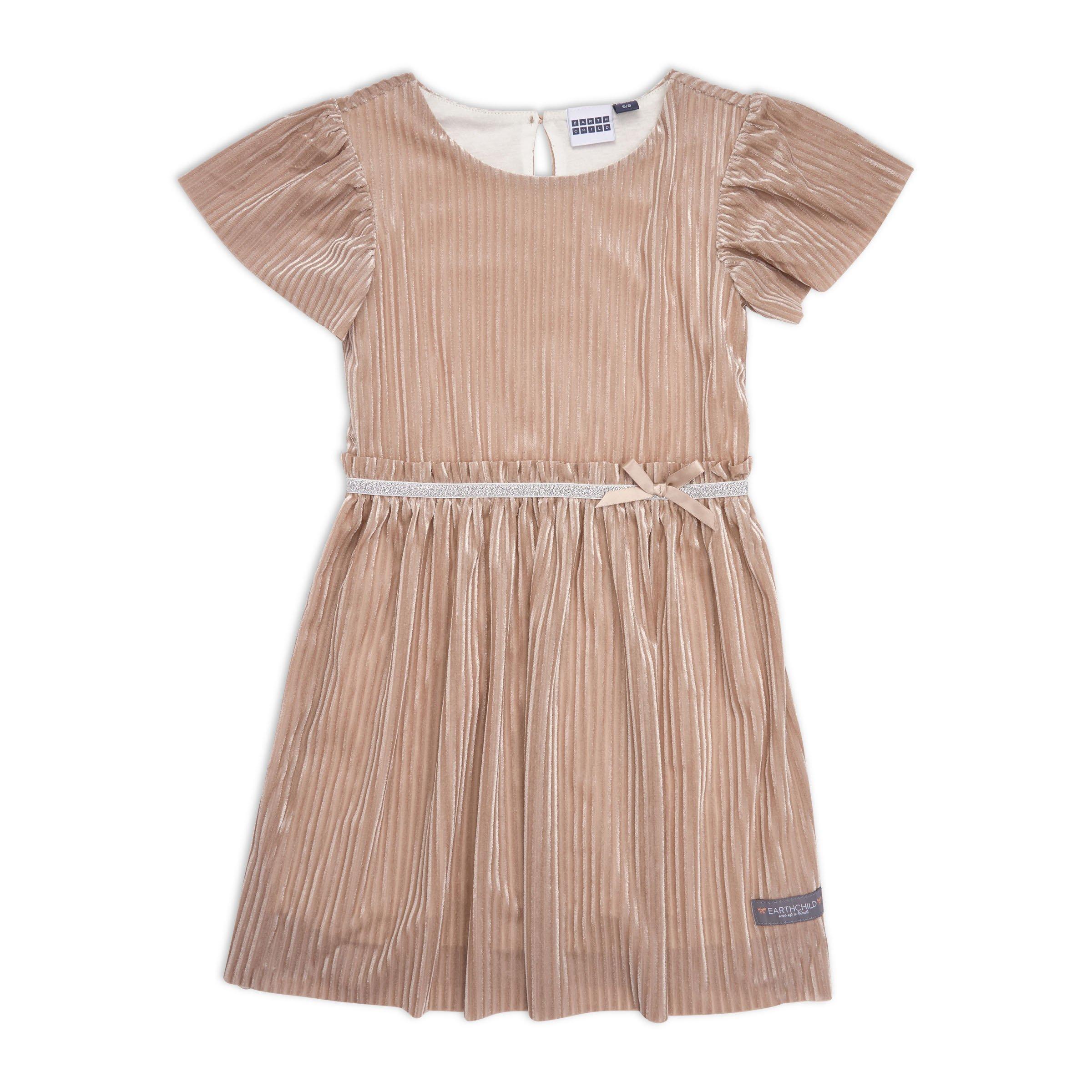 Buy EARTHCHILD Kid Girl Velour Dress Online Truworths