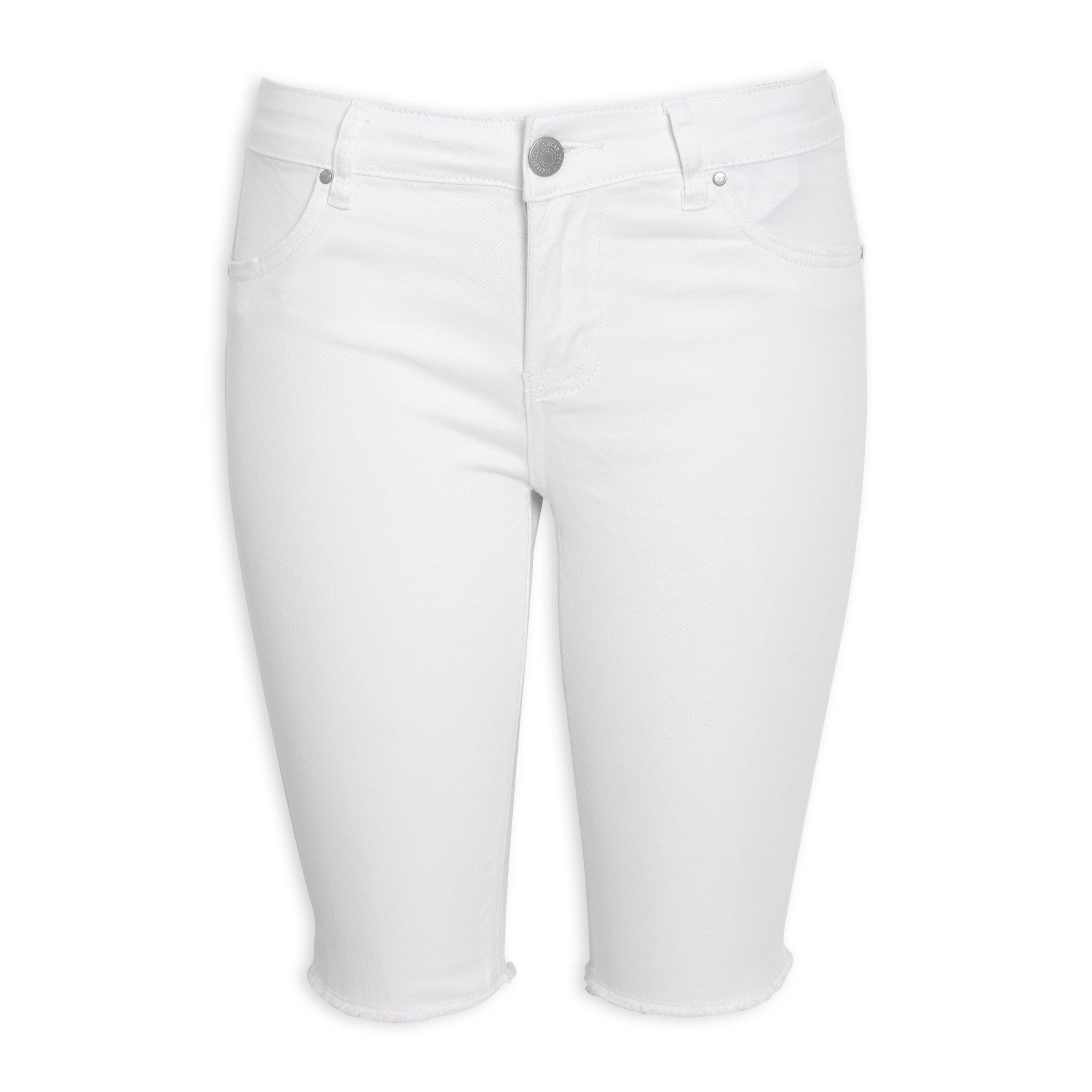Buy Inwear White Denim Shorts Online Truworths
