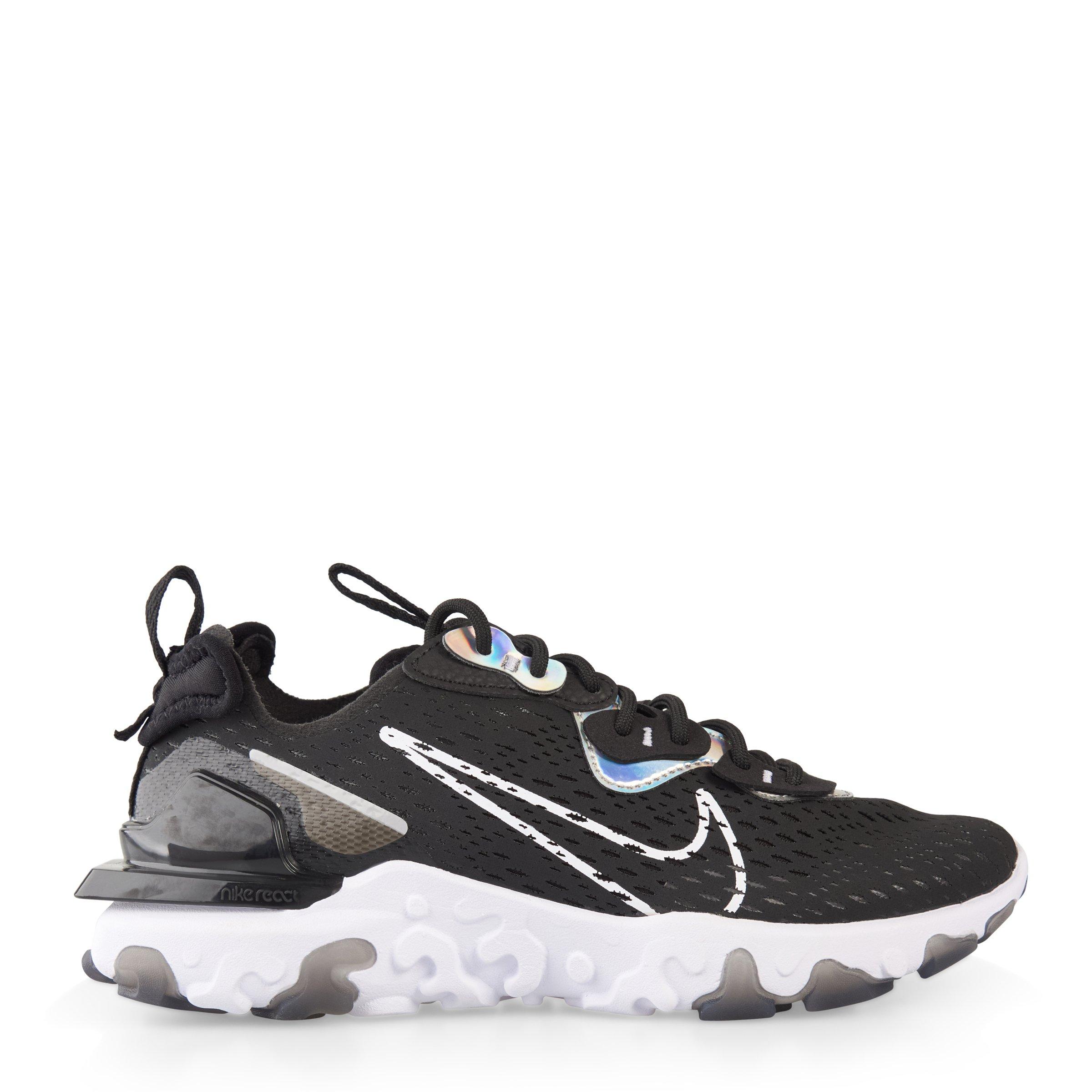 nike nsw react vision essential black women's shoe