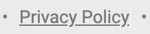 Privacy Policy