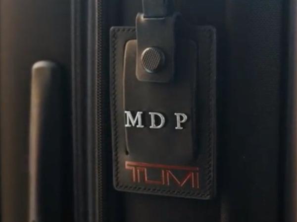 tumi monogram tag