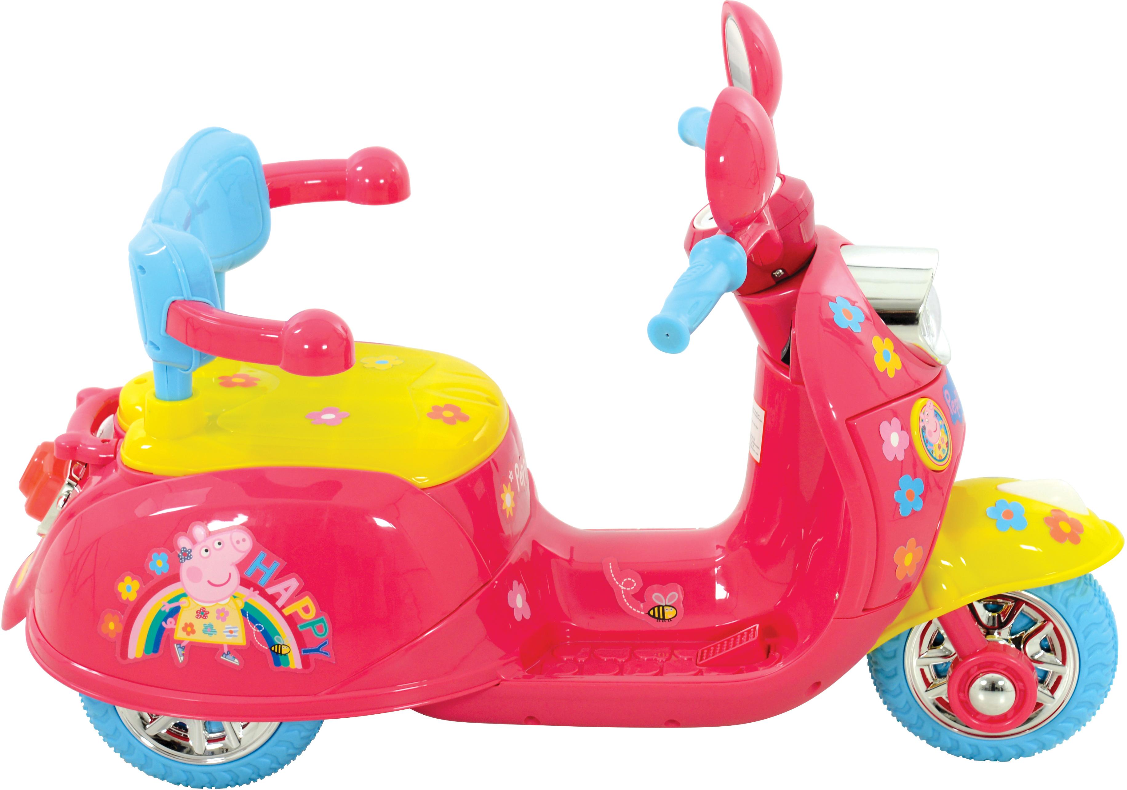 peppa pig electric car halfords