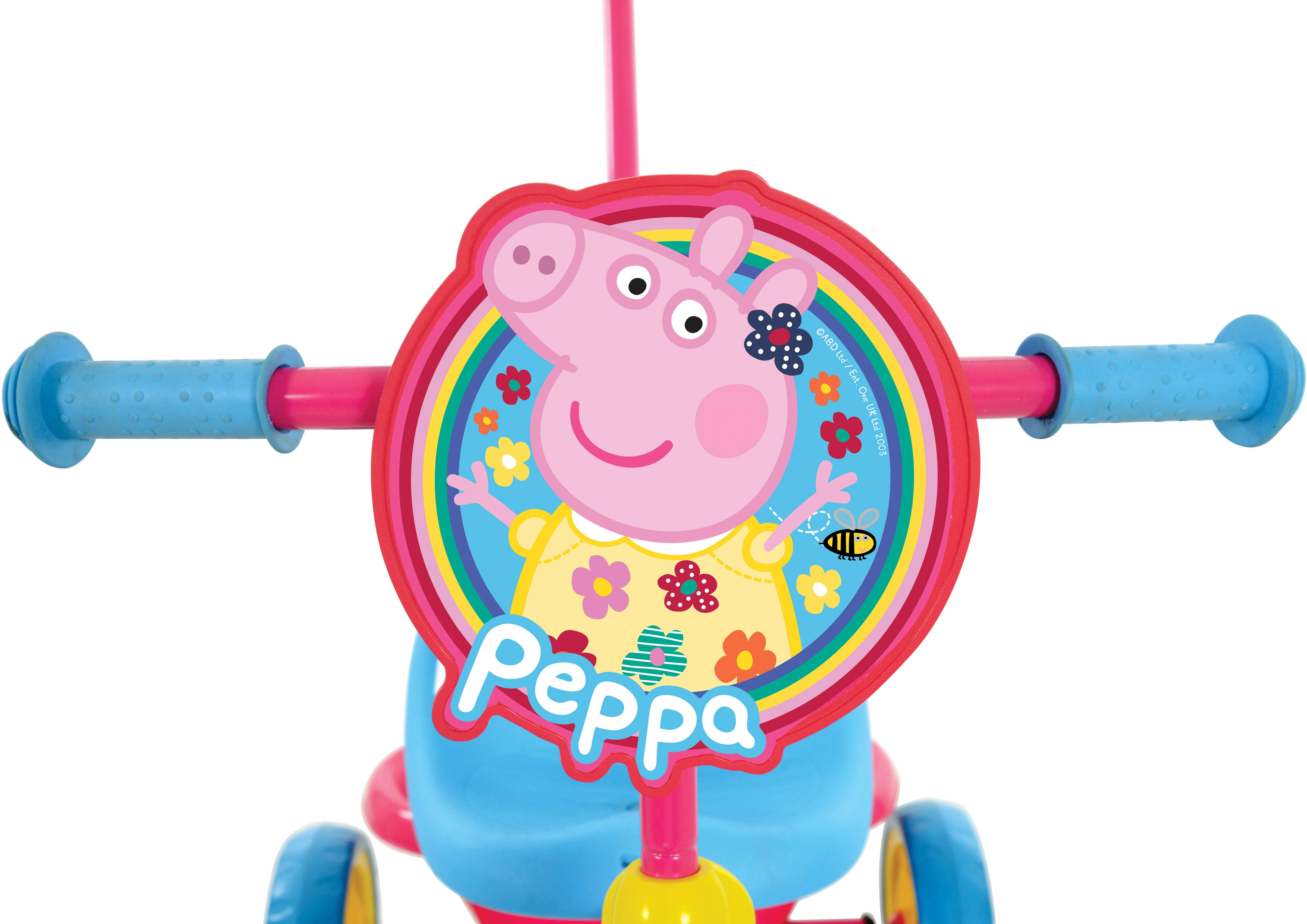 peppa pig trike pink