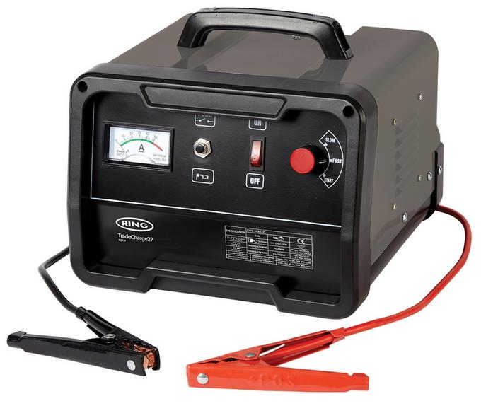 Ring Rcbt27 Pro 27a Battery Charger 12v 24v Halfords Uk