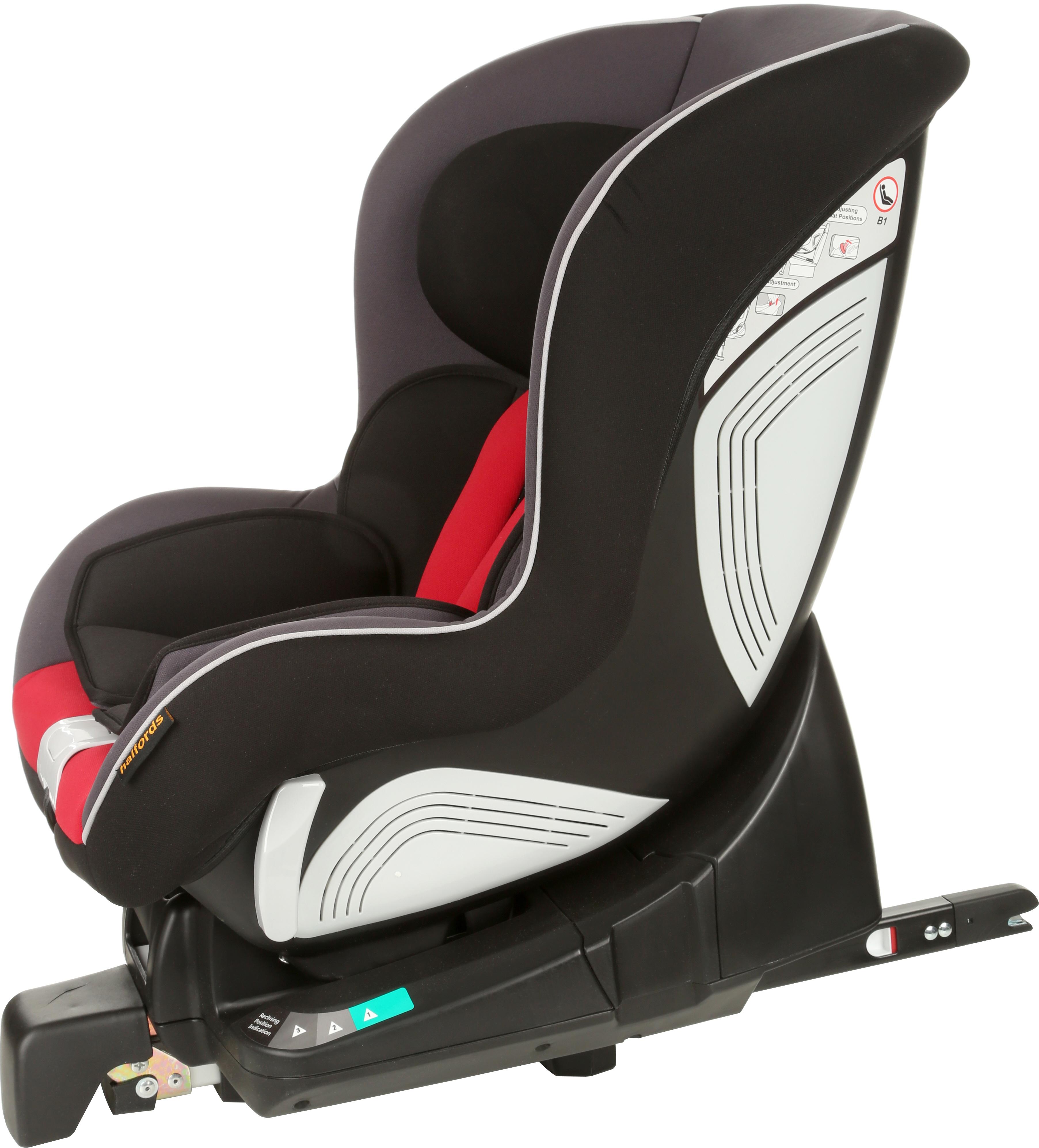 halfords essentials group 1 isofix child car seat