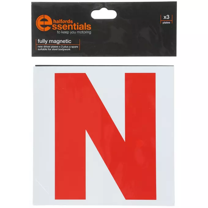 P Plate and L Plate kit Magnetic Strip Passed Pass Driver Plates X2 OF EACH