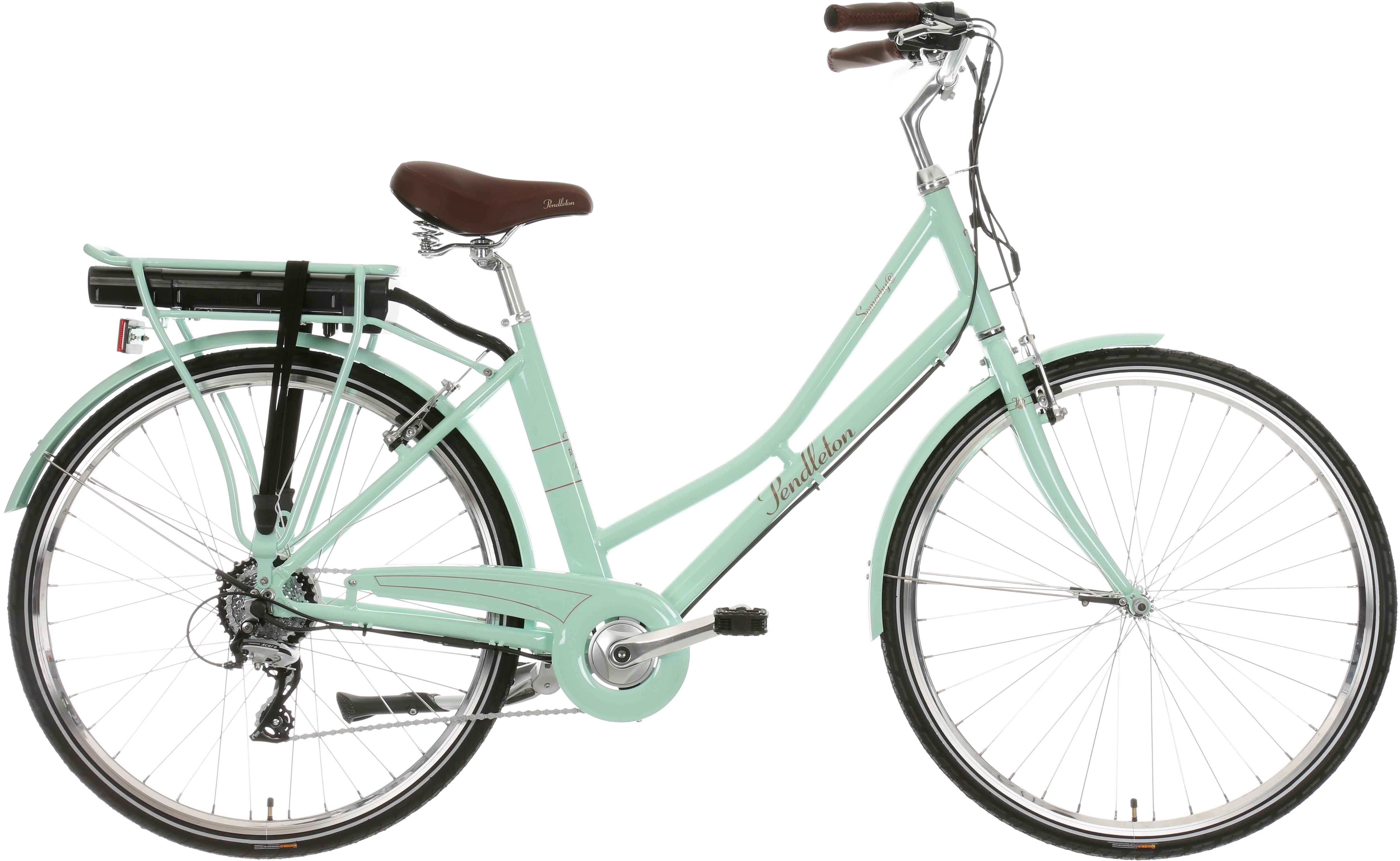 mint green pendleton bike