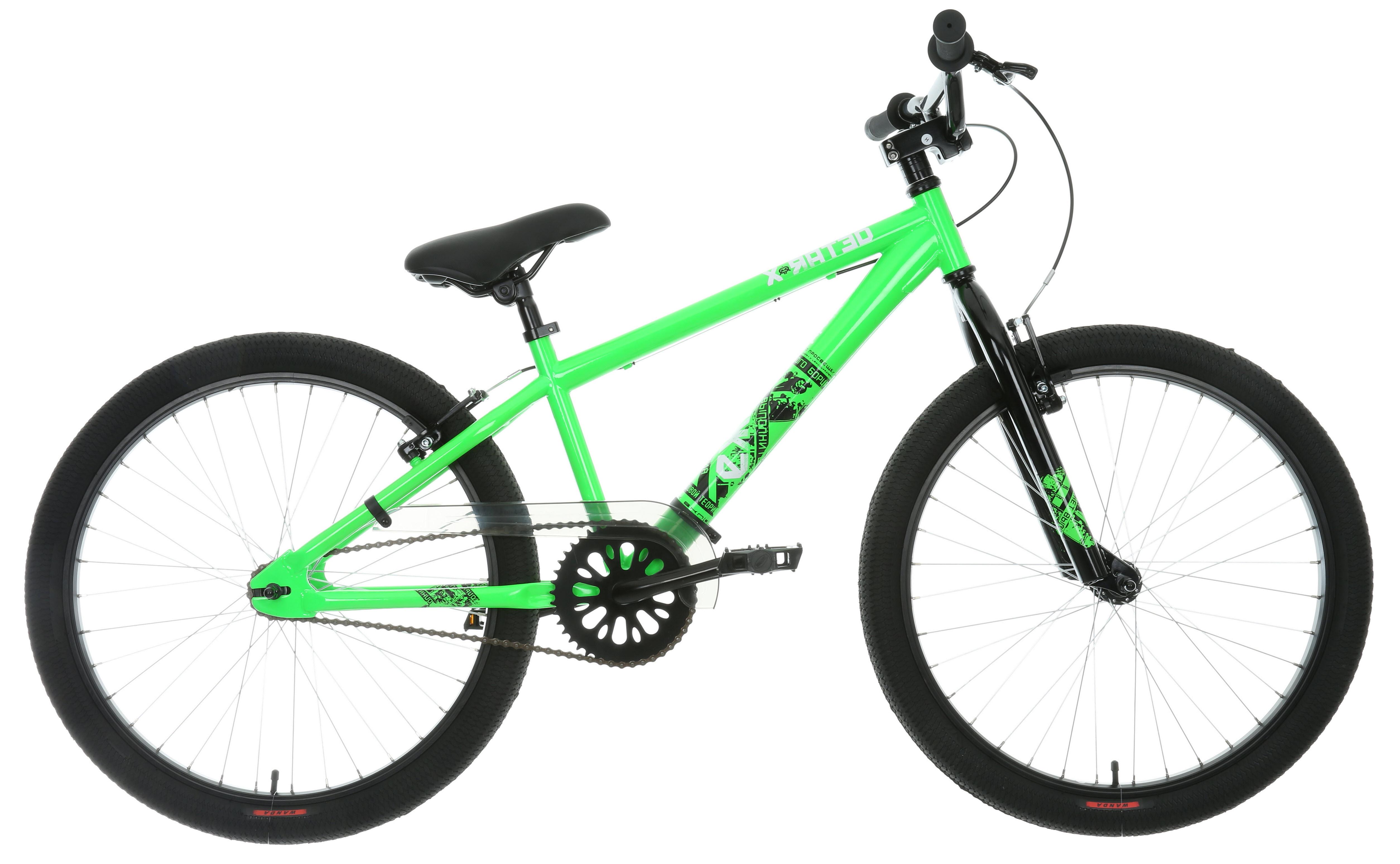 green bmx bike