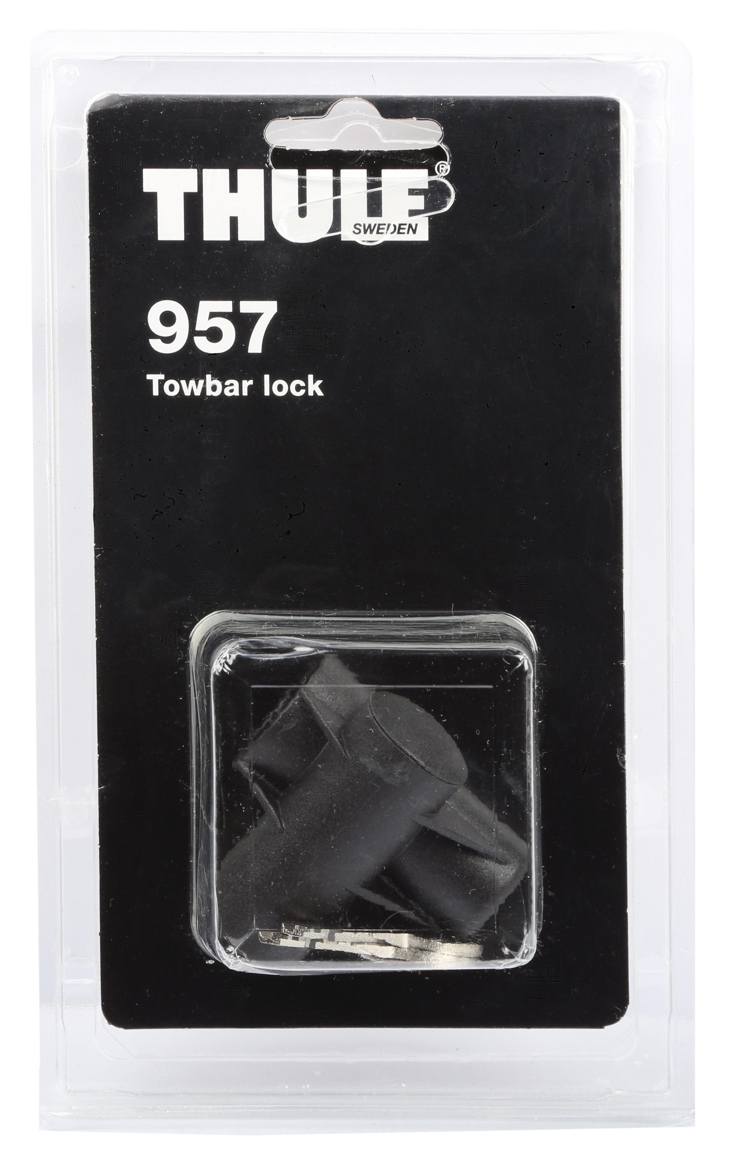 thule towbar lock