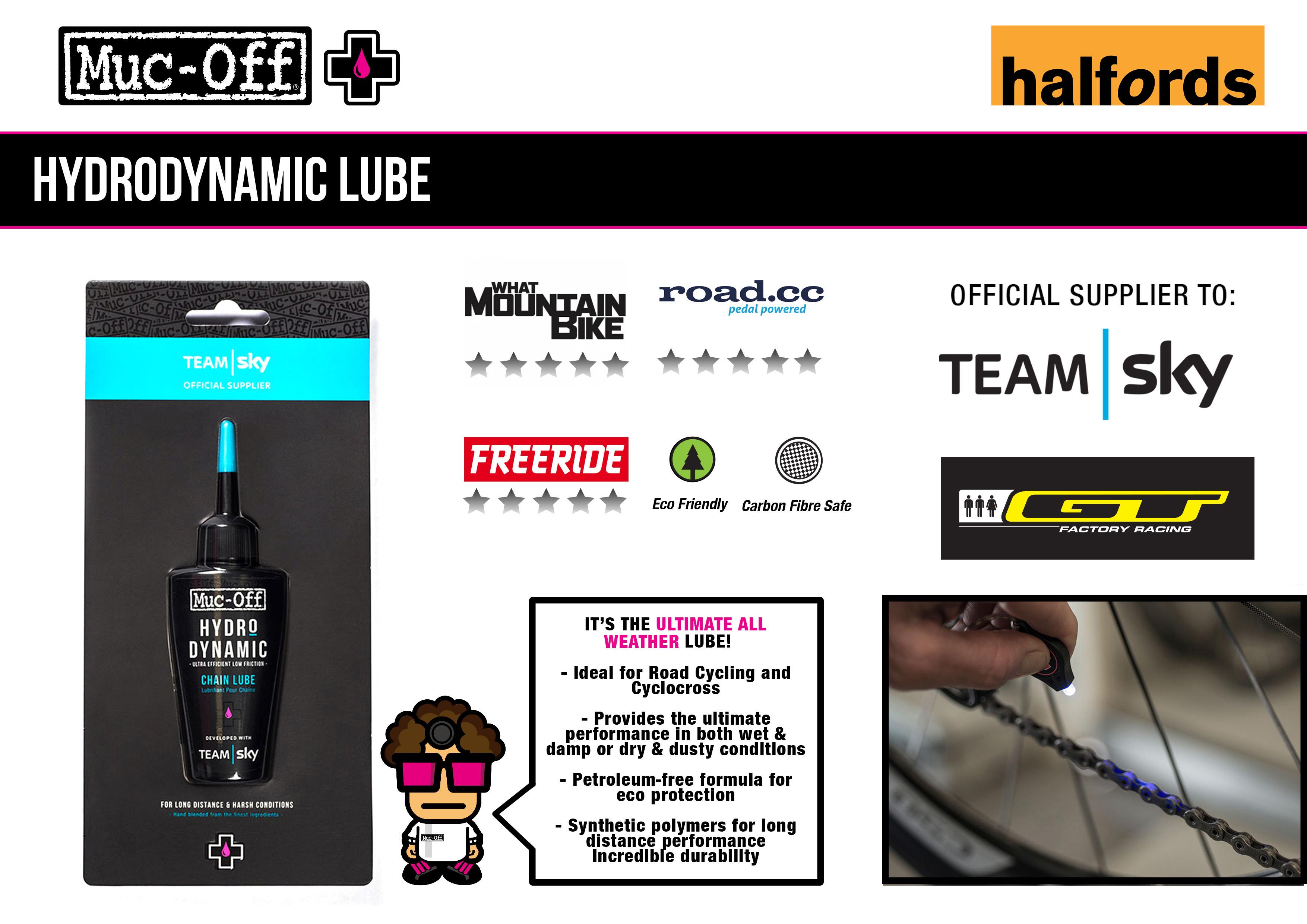 halfords muc off dry lube