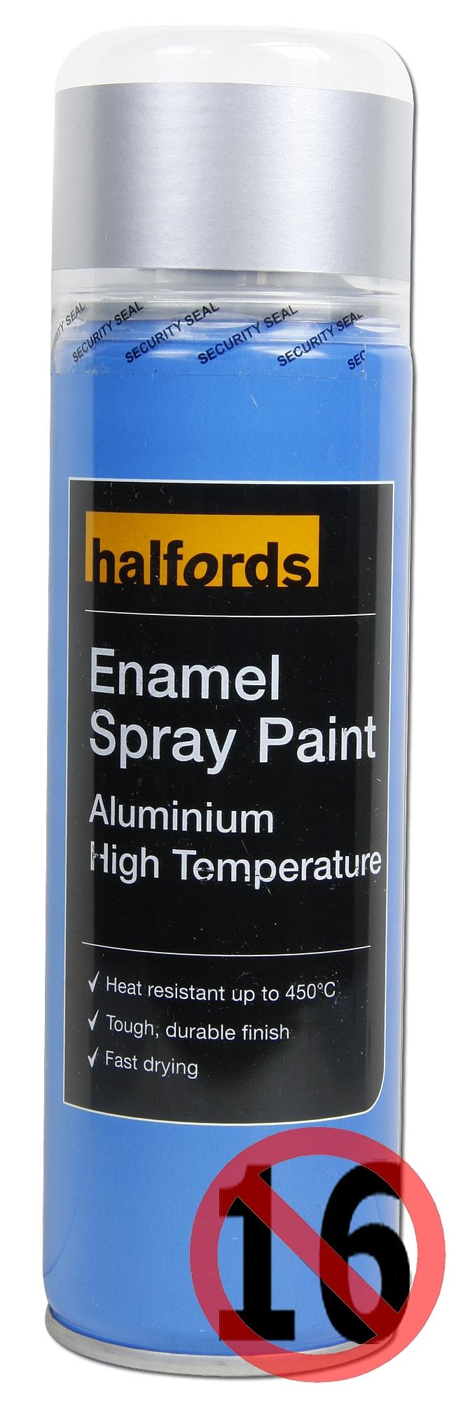 Halfords Enamel High Temperature Sp...