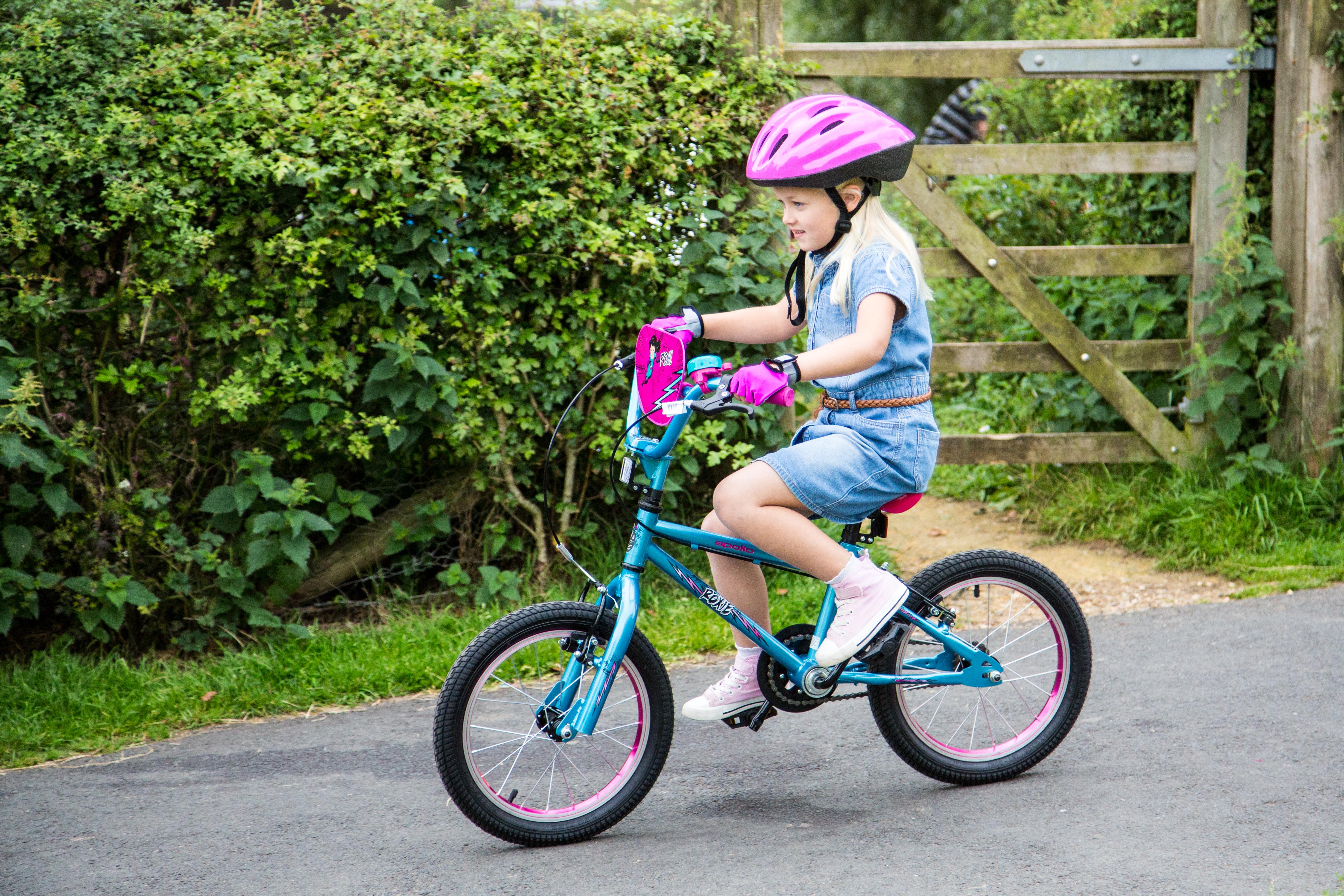 size chart for children's bicycles