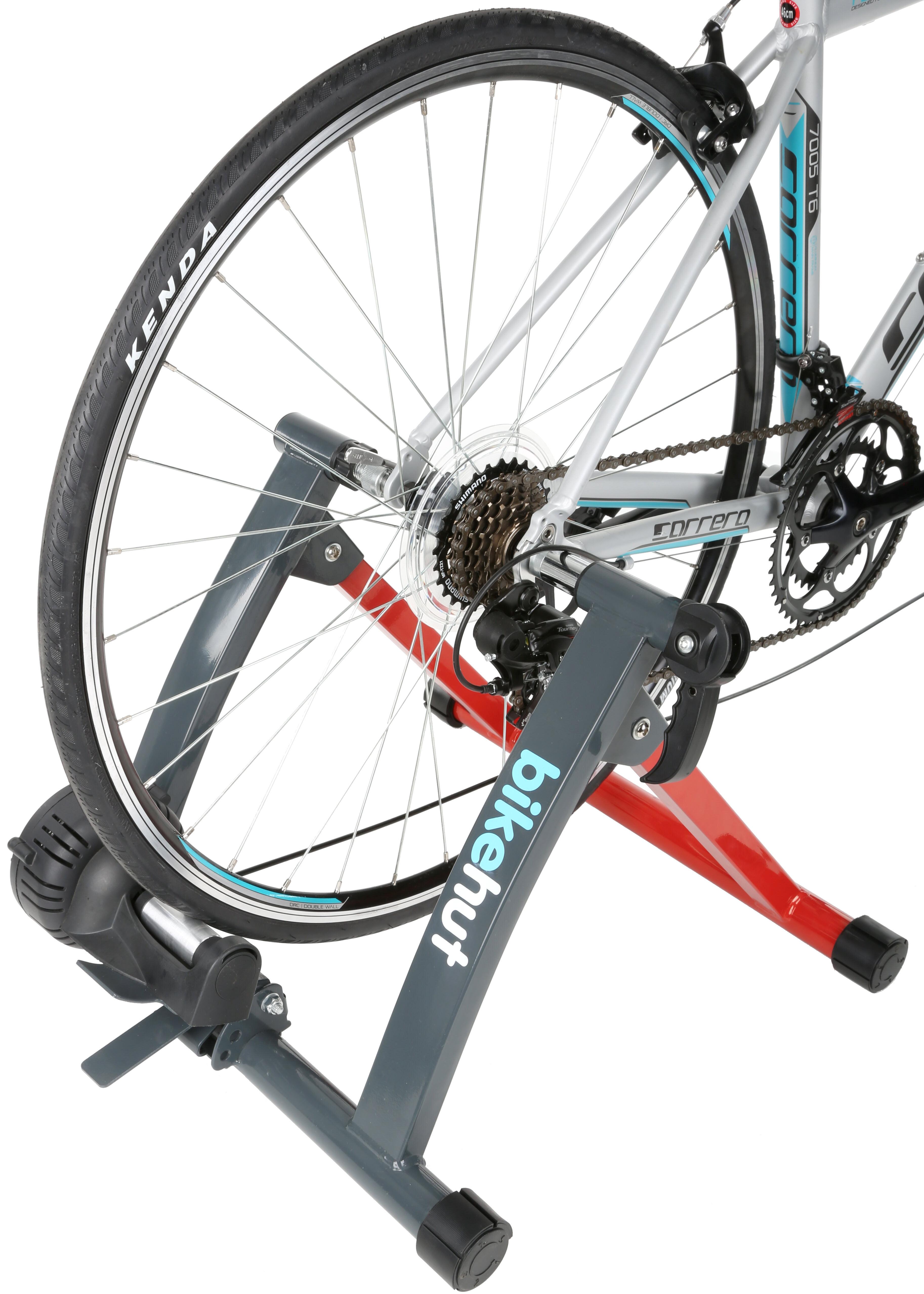 stationary bike stand halfords