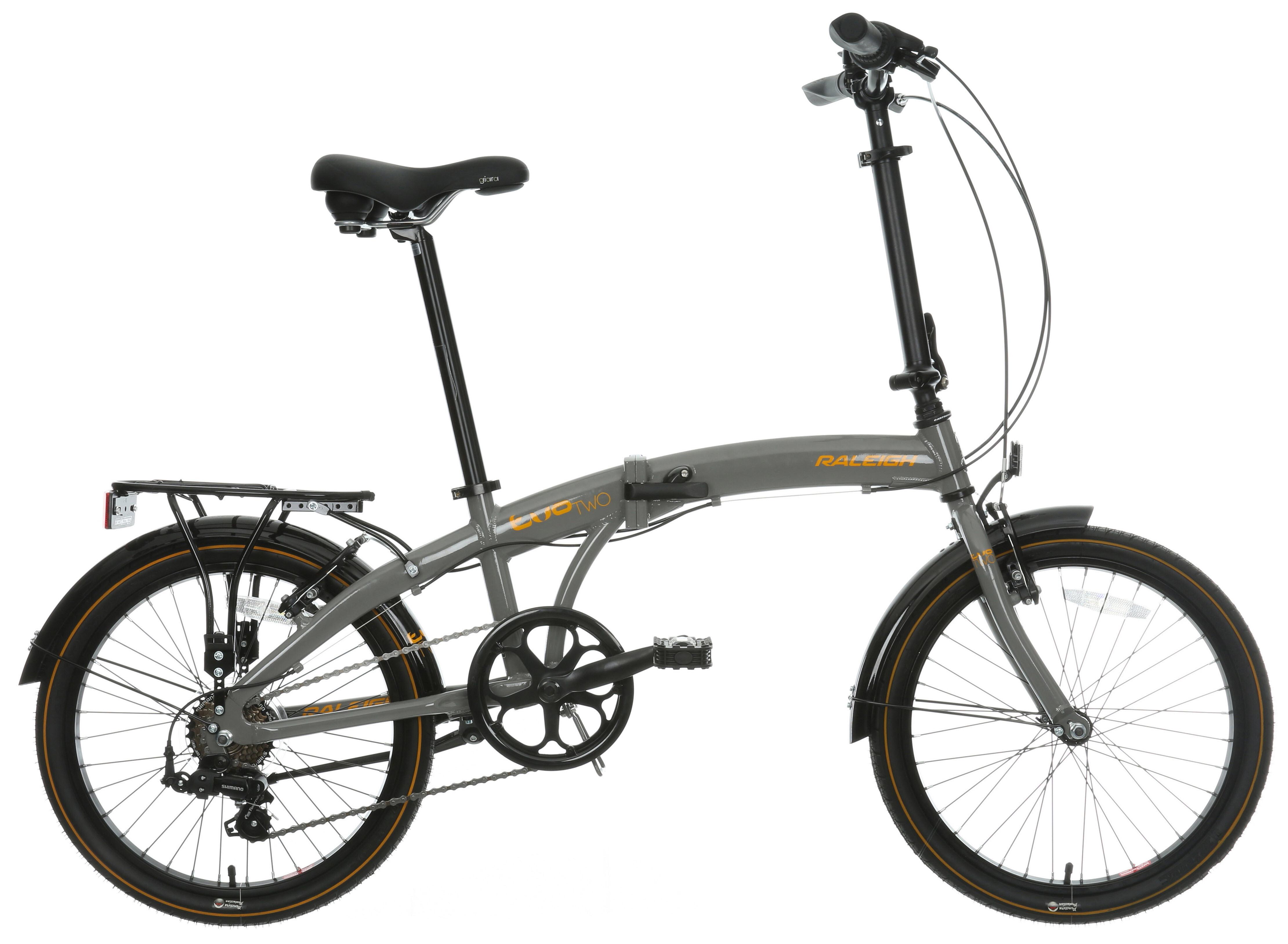 raleigh evo electric folding bike