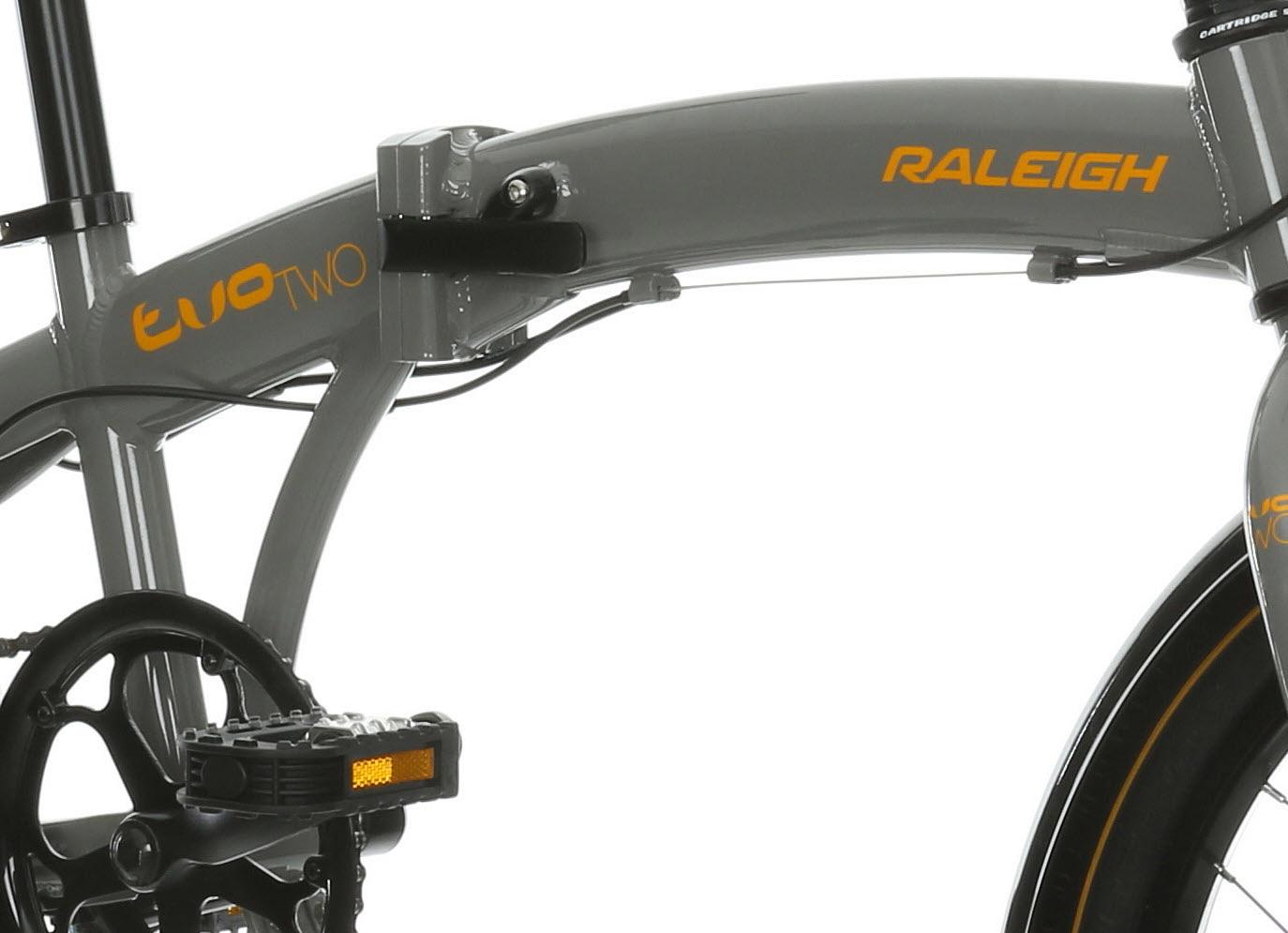 raleigh evo electric folding bike