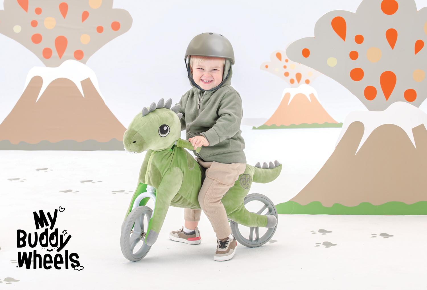 balance bike dinosaur