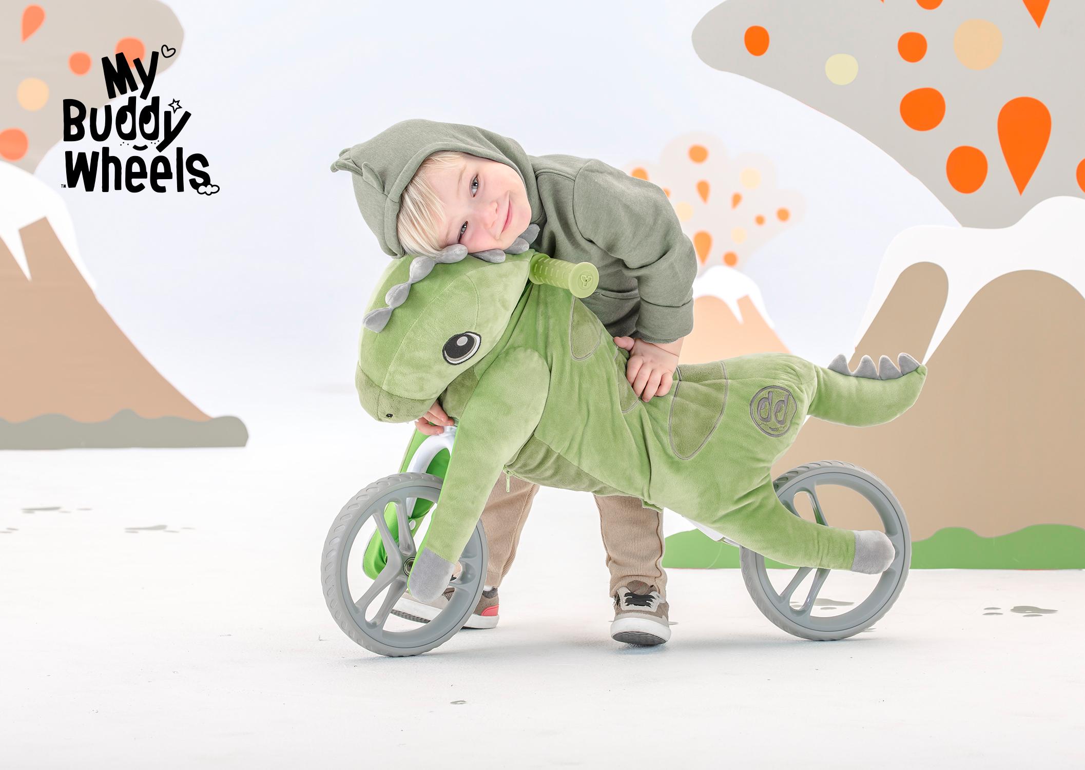 balance bike dinosaur