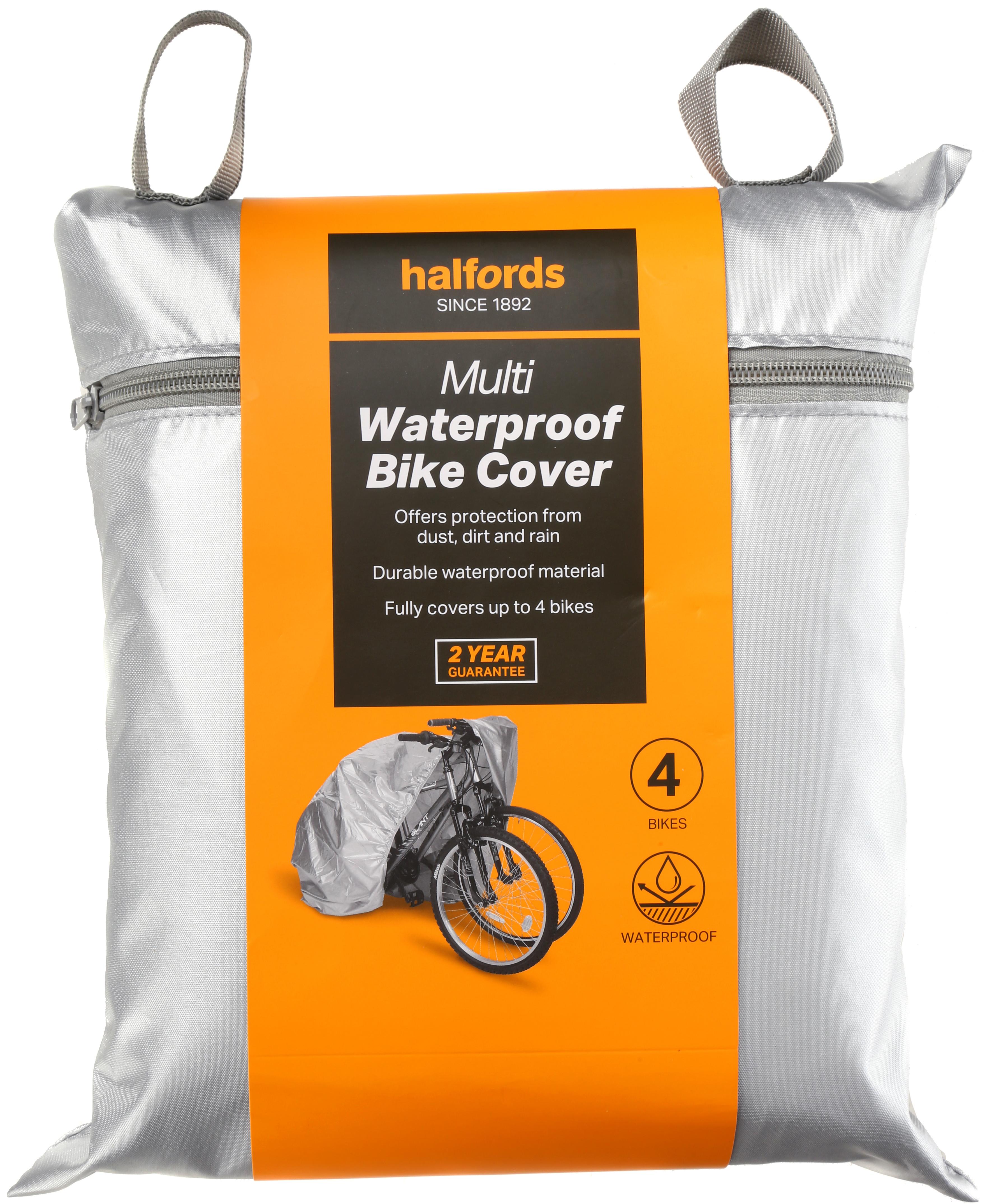 halfords waterproof bike cover